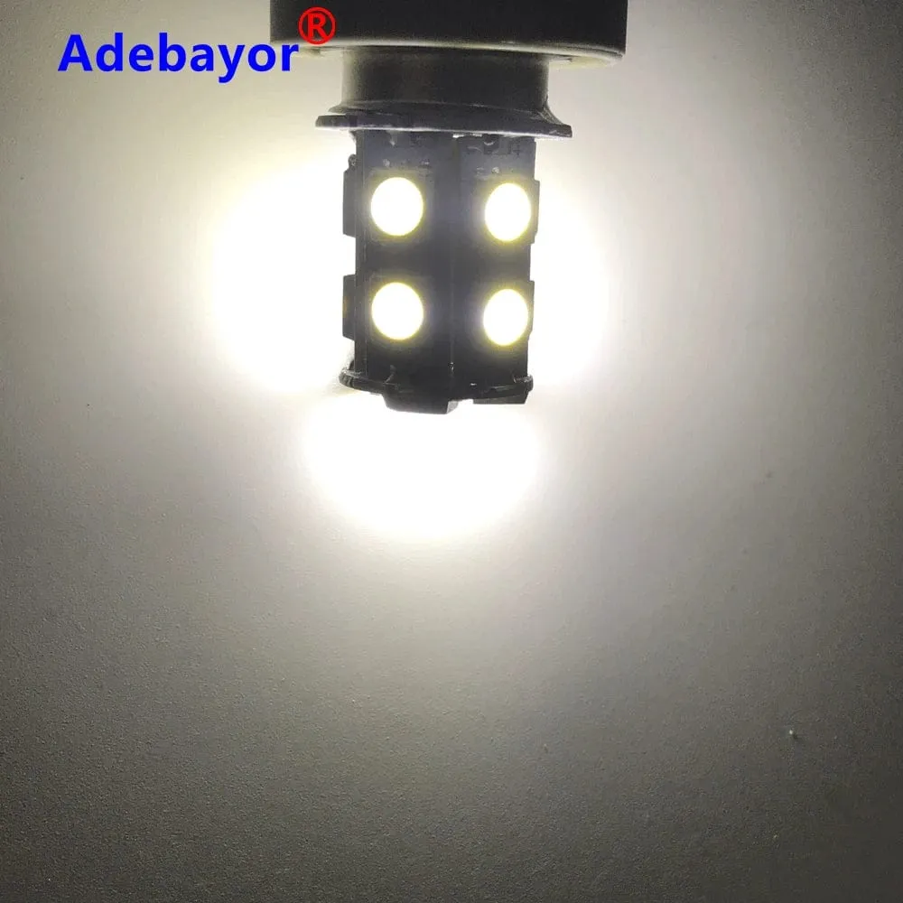 100x 24v Or 12v 1156 Ba15s P21w 13 Smd 5050 13 Led 13smd Brake Tail Light Bulb Lamp Auto Led Car Bulb Light Adebayor