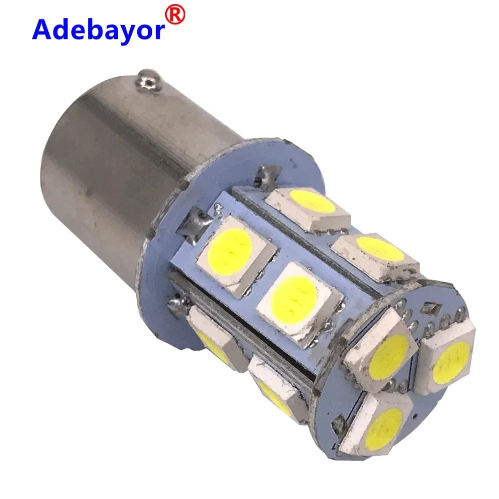 100x 24v Or 12v 1156 Ba15s P21w 13 Smd 5050 13 Led 13smd Brake Tail Light Bulb Lamp Auto Led Car Bulb Light Adebayor