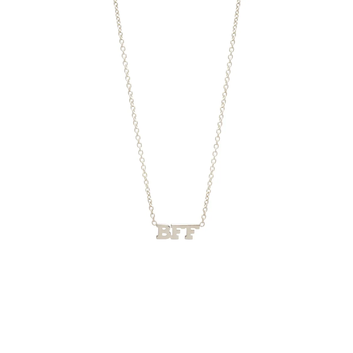 14k itty bitty BFF necklace