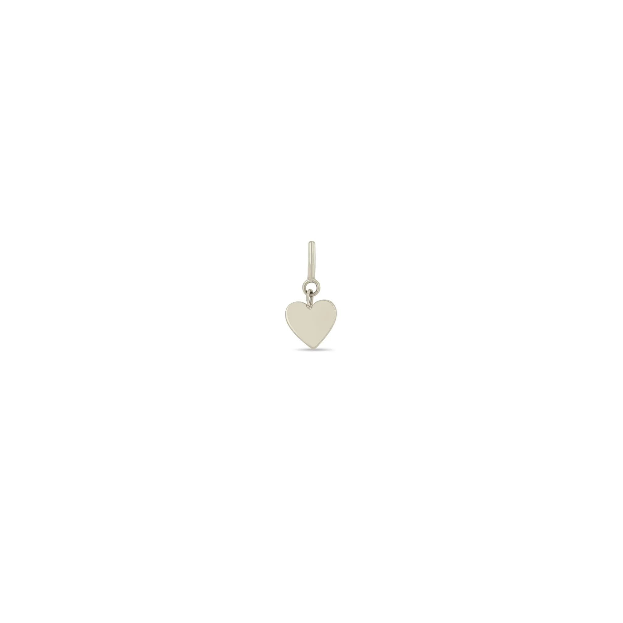 14k Single Midi Bitty Heart Charm