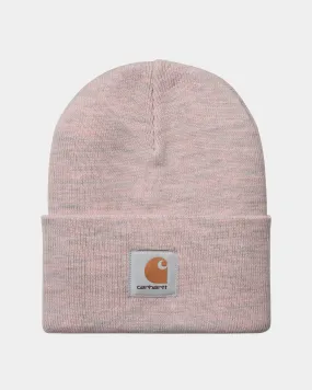 Acrylic Watch Hat | Glassy Pink Heather