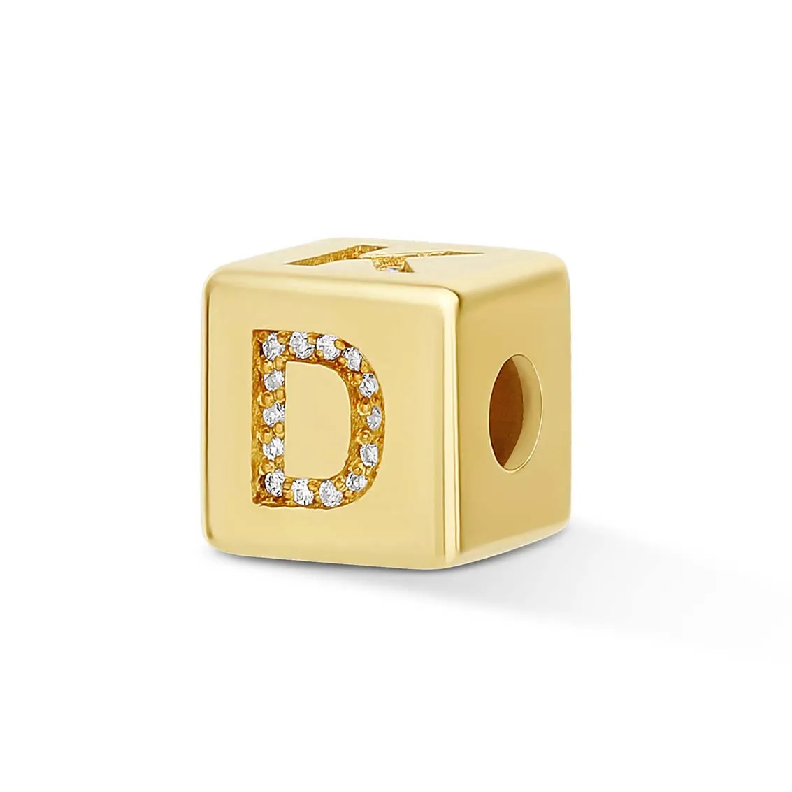 Alphabet Block Initial Charm