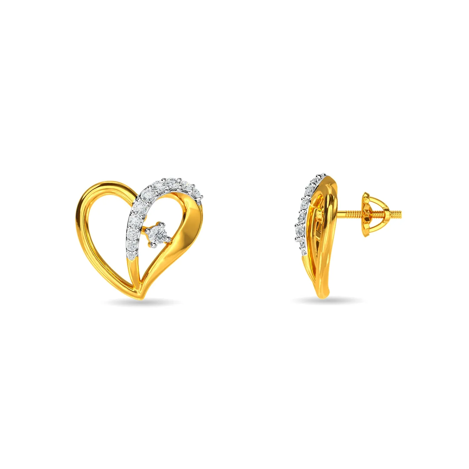 Amara Heart Earring