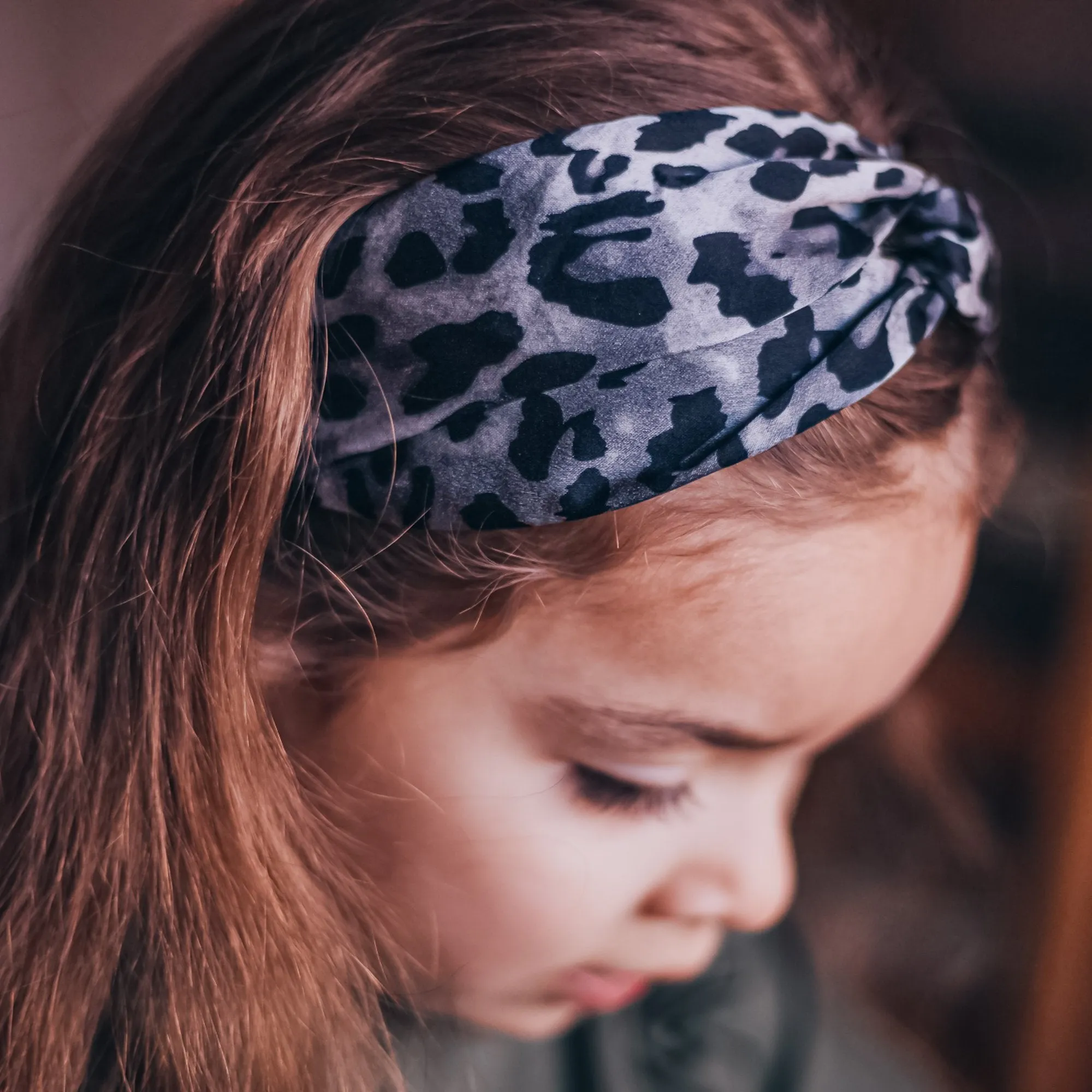 Animal Print Knot Headband