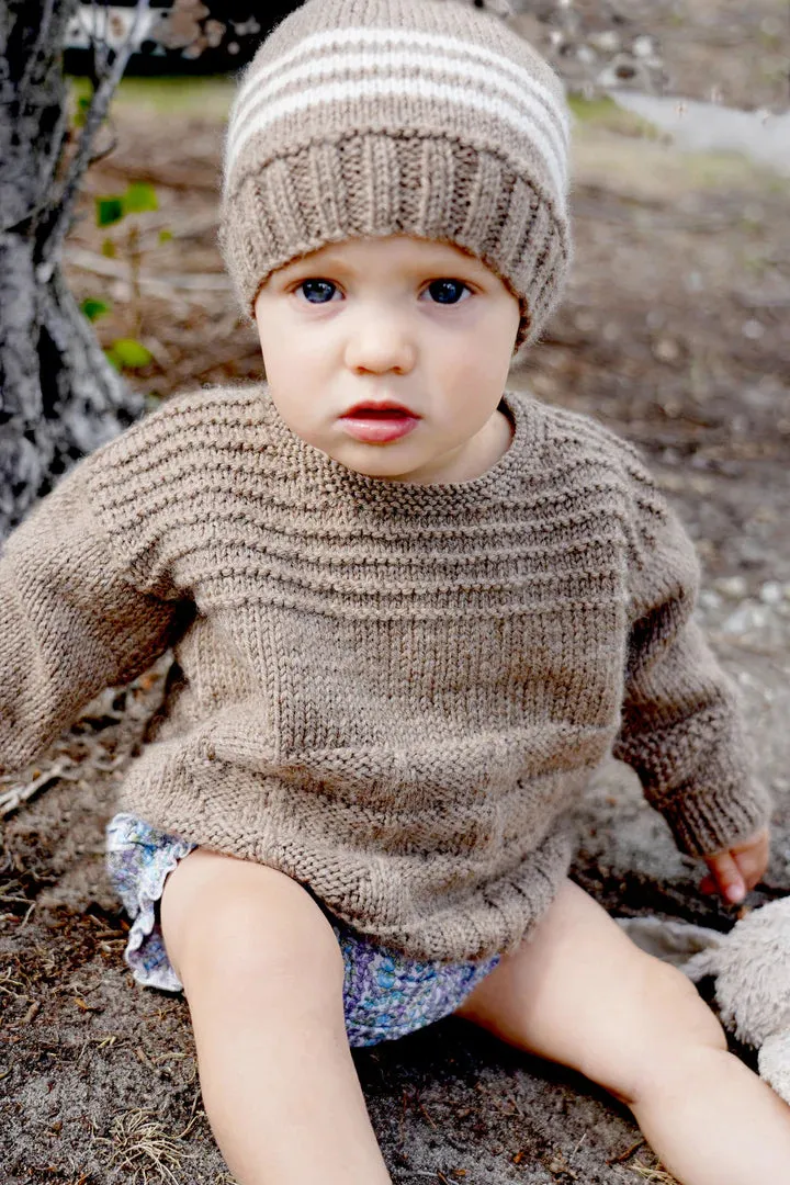 Baby Cakes Kennedy Sweater & Hat Bc104 0-18 months Knitting Pattern