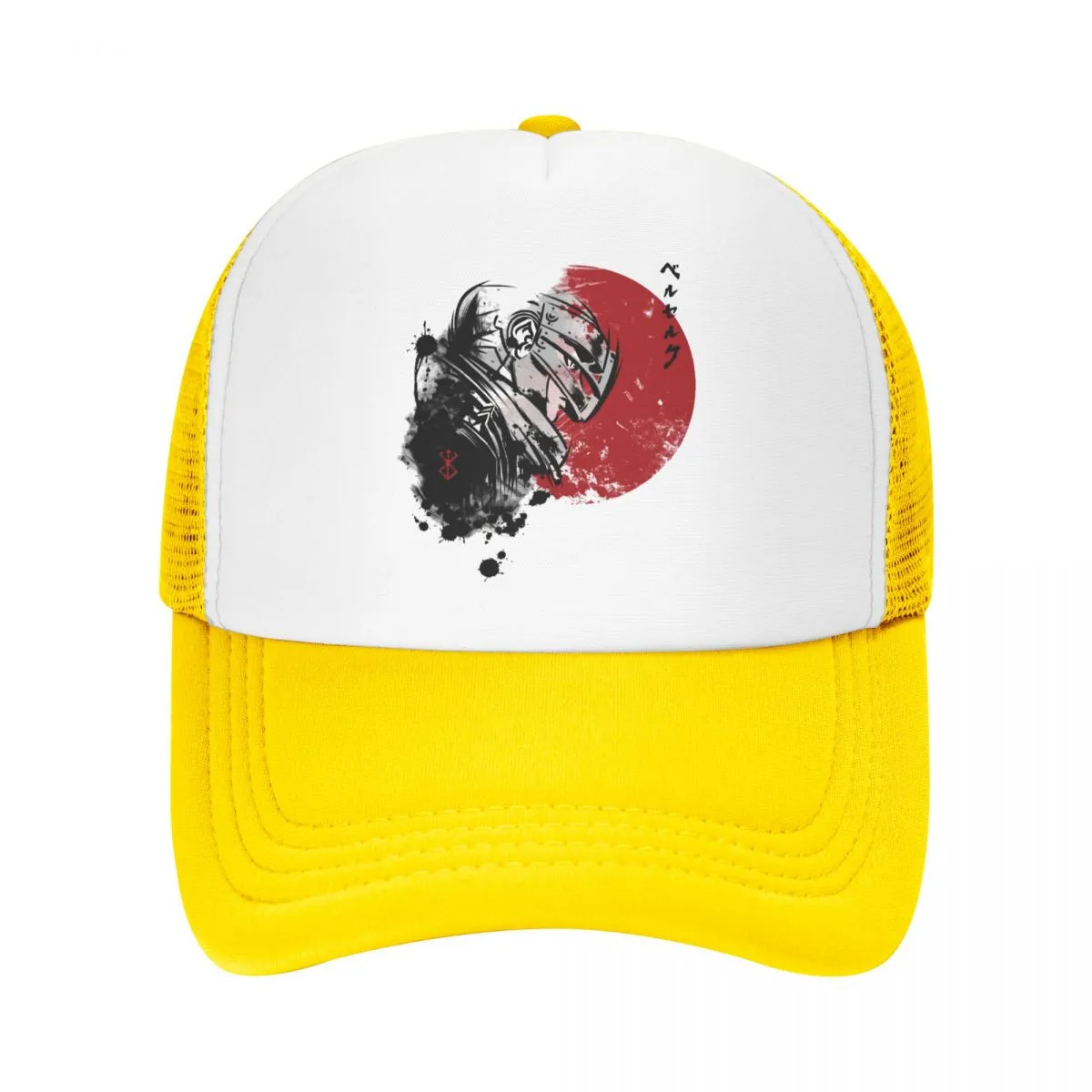 Best Anime Berserk Griffith Guts Essential Trucker Hats Mesh Net Baseball Cap Snapback