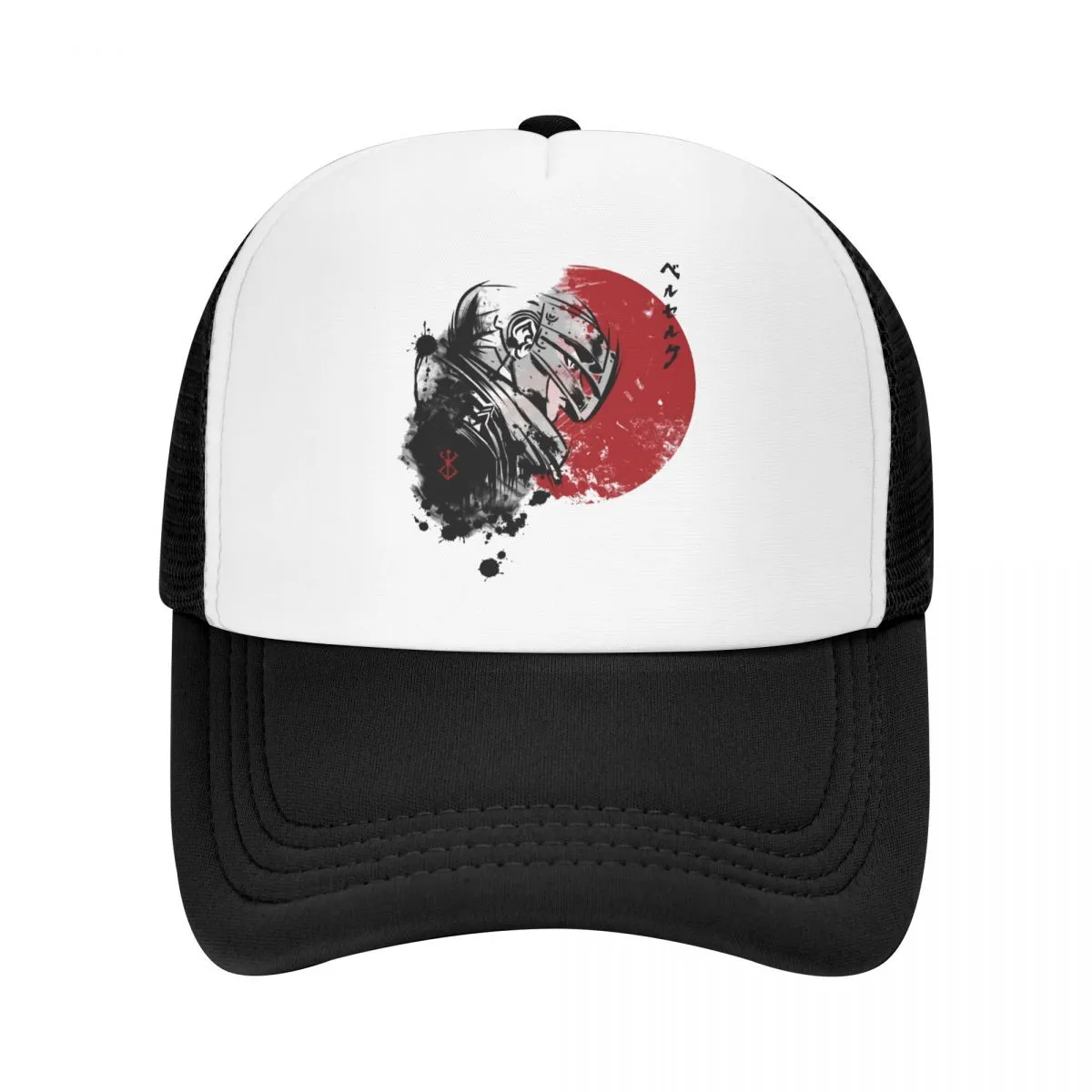 Best Anime Berserk Griffith Guts Essential Trucker Hats Mesh Net Baseball Cap Snapback