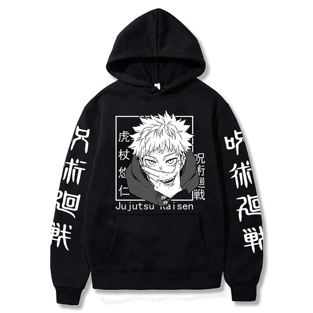 Best Jujutsu Kaisen Gojo Satoru Anime Hoodie High Quality