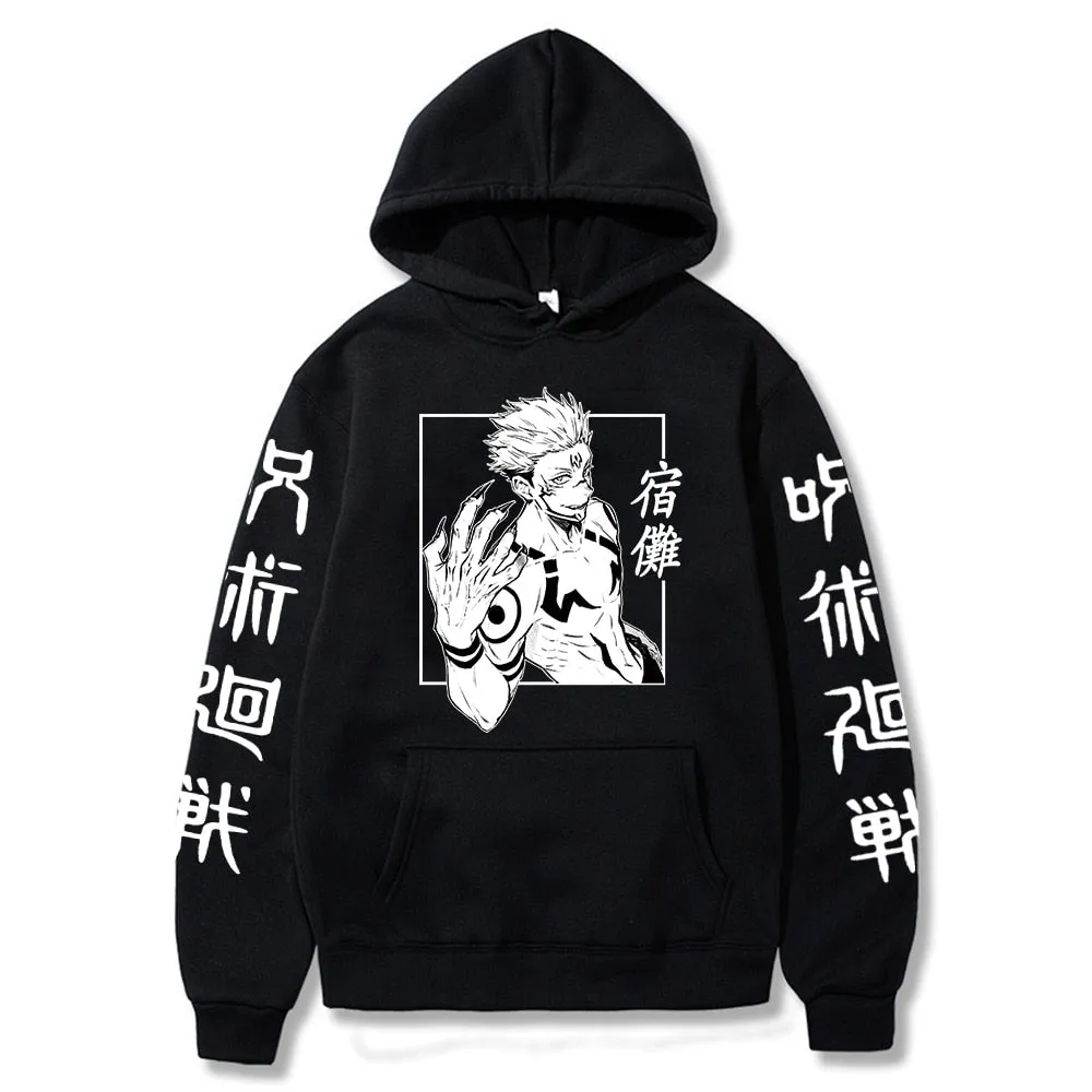 Best Jujutsu Kaisen Gojo Satoru Anime Hoodie High Quality