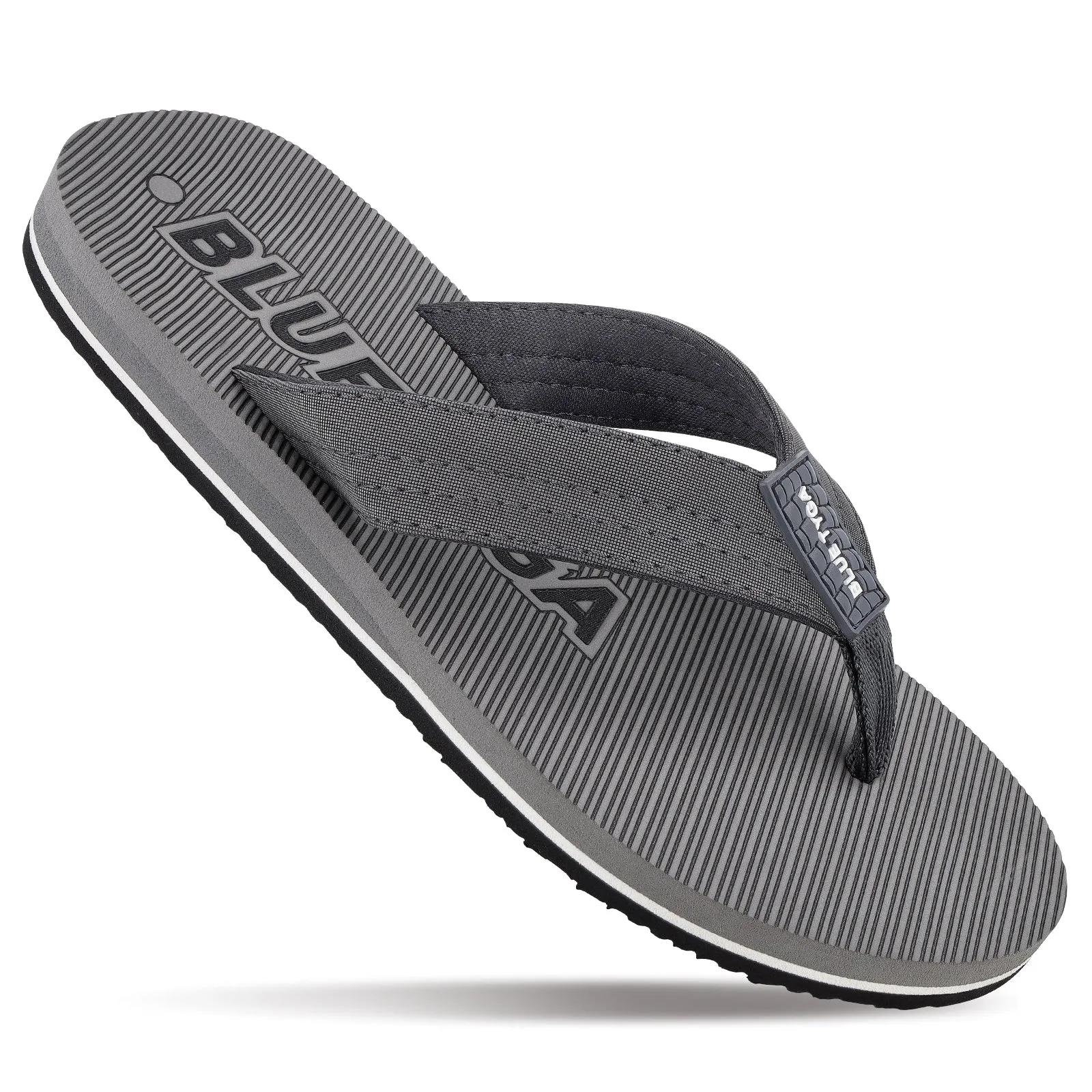 Blue Tyga Gents Flip Flop Thong  - BT4278 Grey