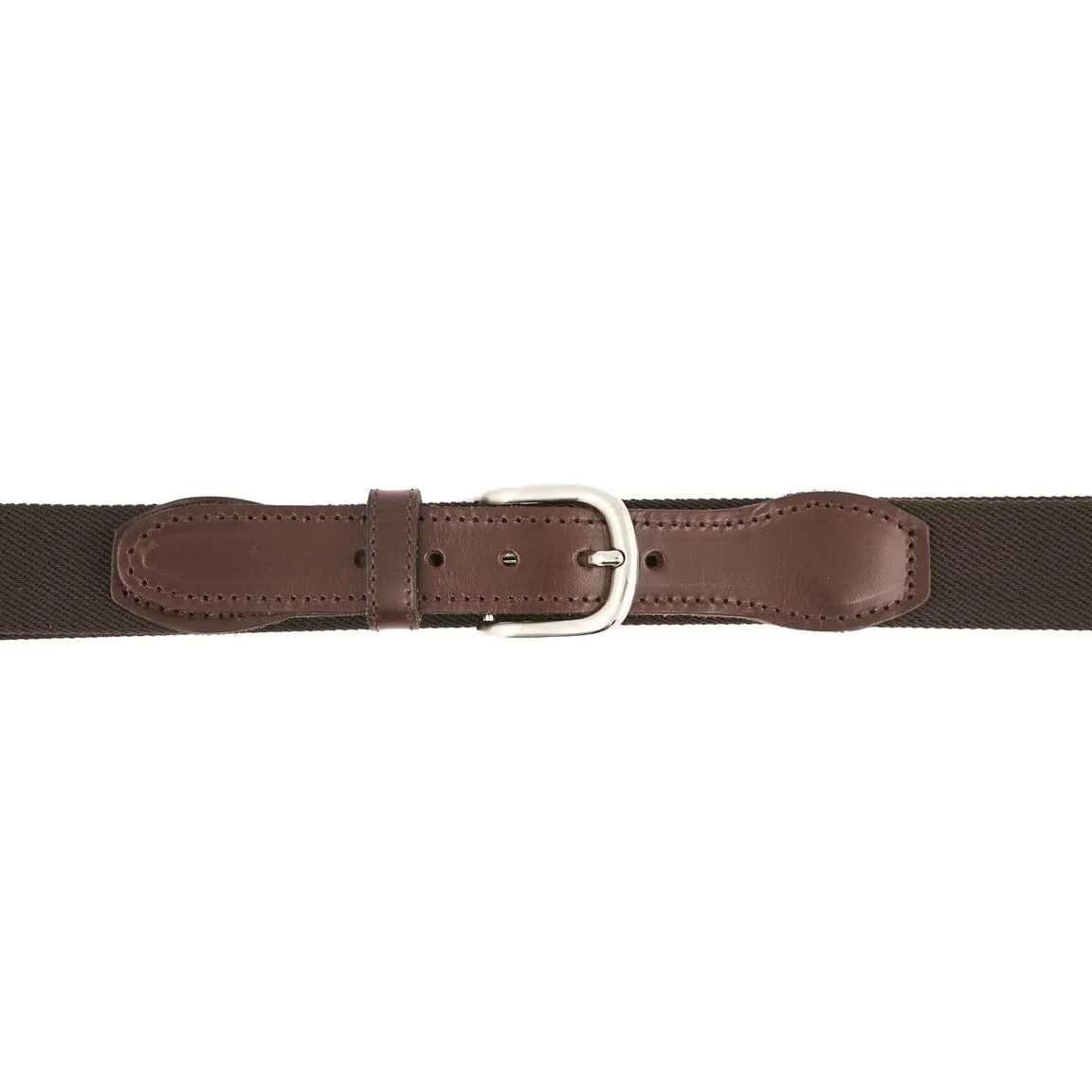 Brown Canvas Webbing Belt