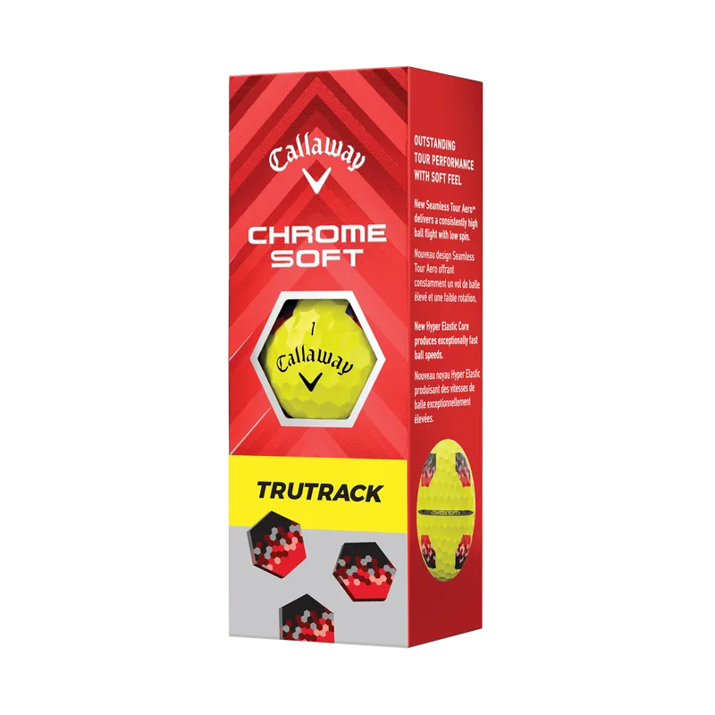 Callaway Chrome Soft TruTrack 2024 Golf Balls