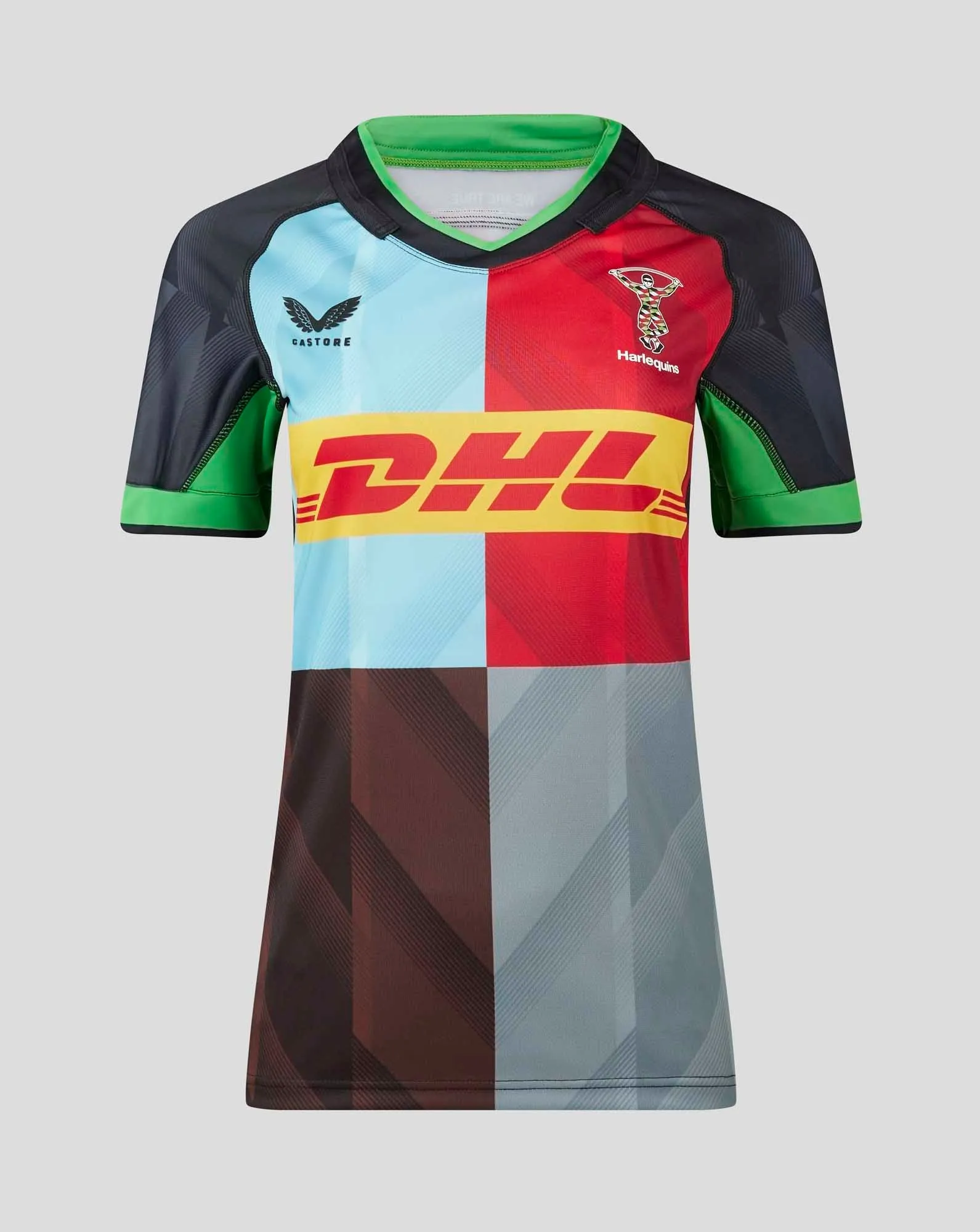 Castore Men's Harlequins Rugby Replica Home Jersey 23/24