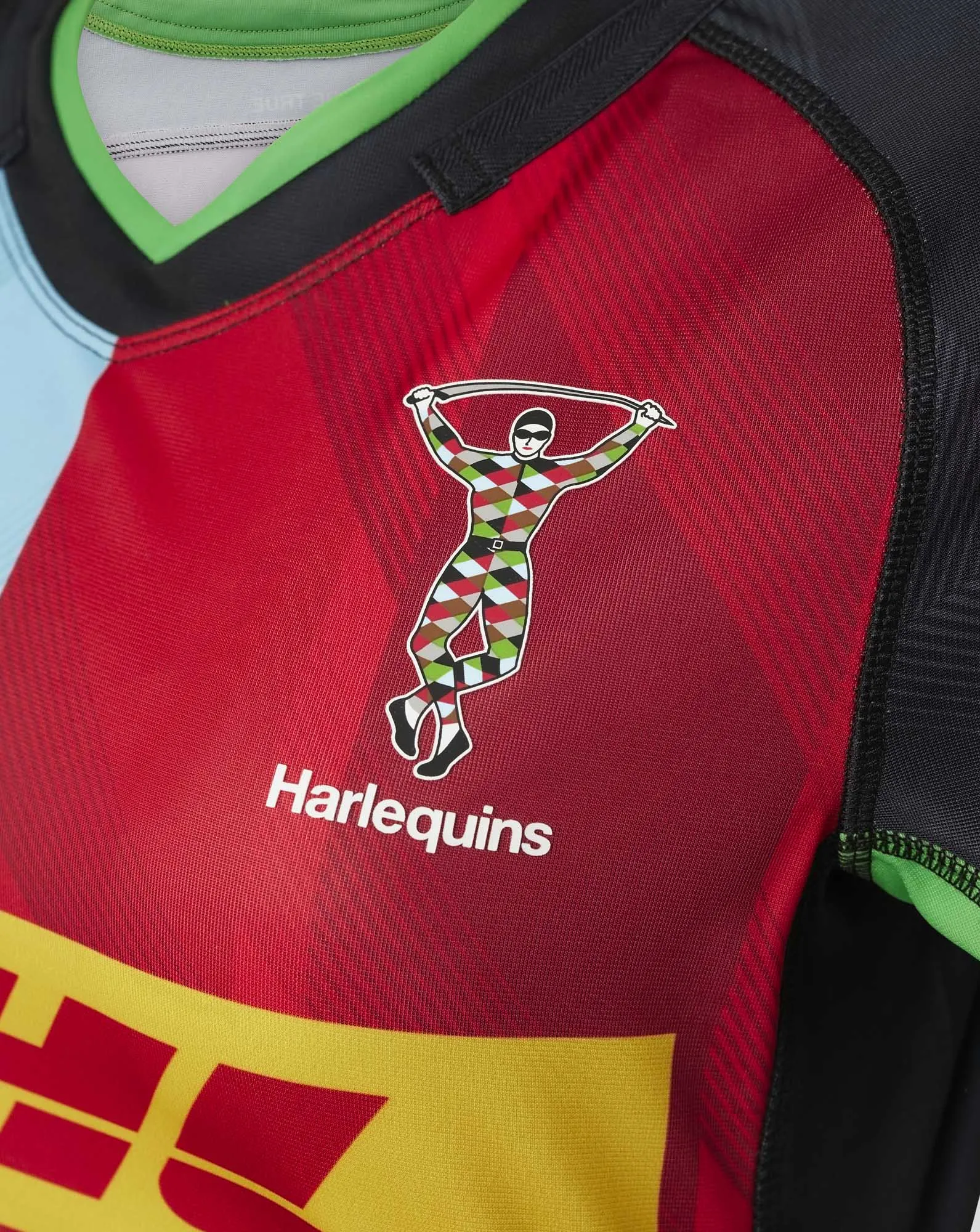 Castore Men's Harlequins Rugby Replica Home Jersey 23/24