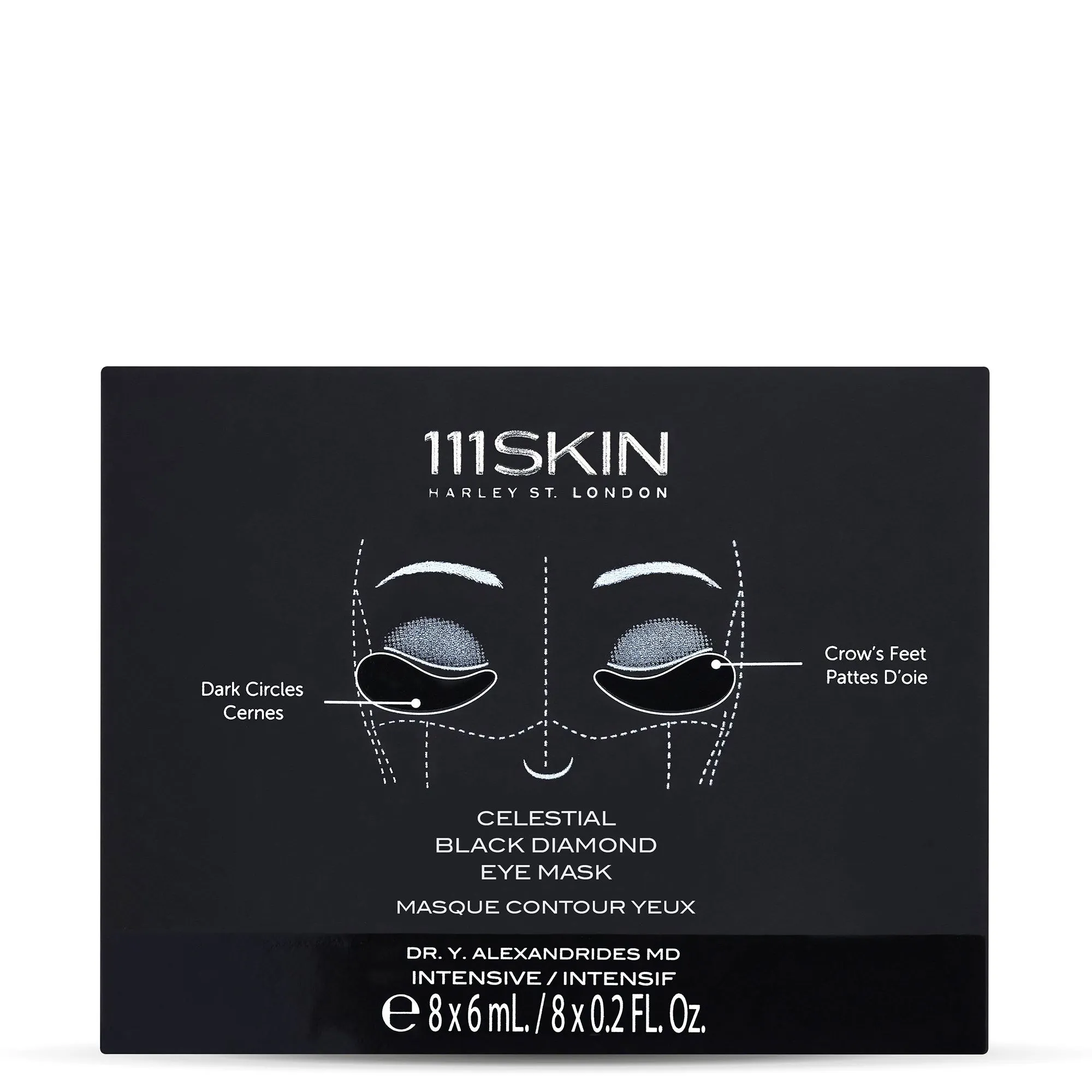 Celestial Black Diamond Eye Mask Box