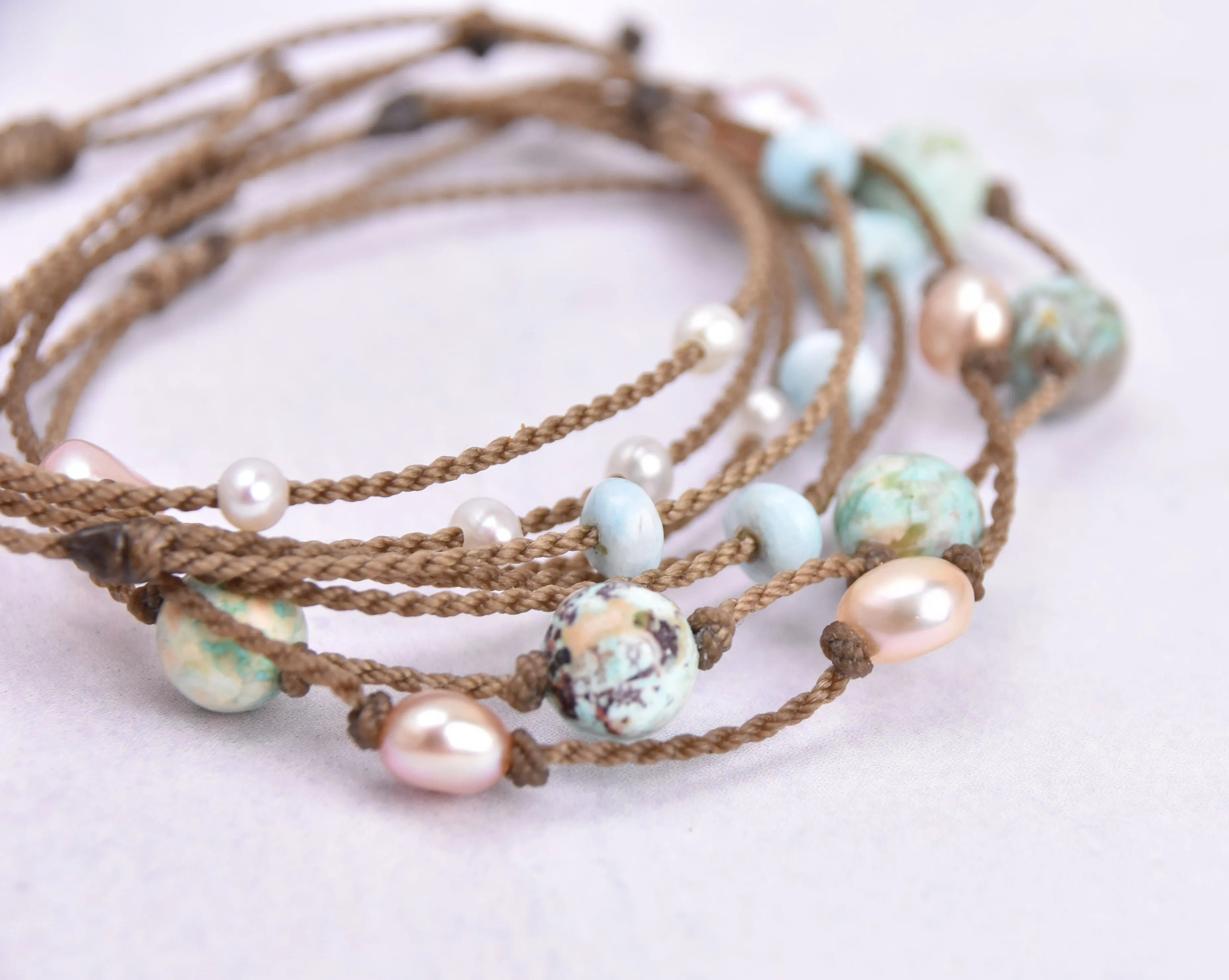 Celestial Waves - Bracelet Stack (15% off)