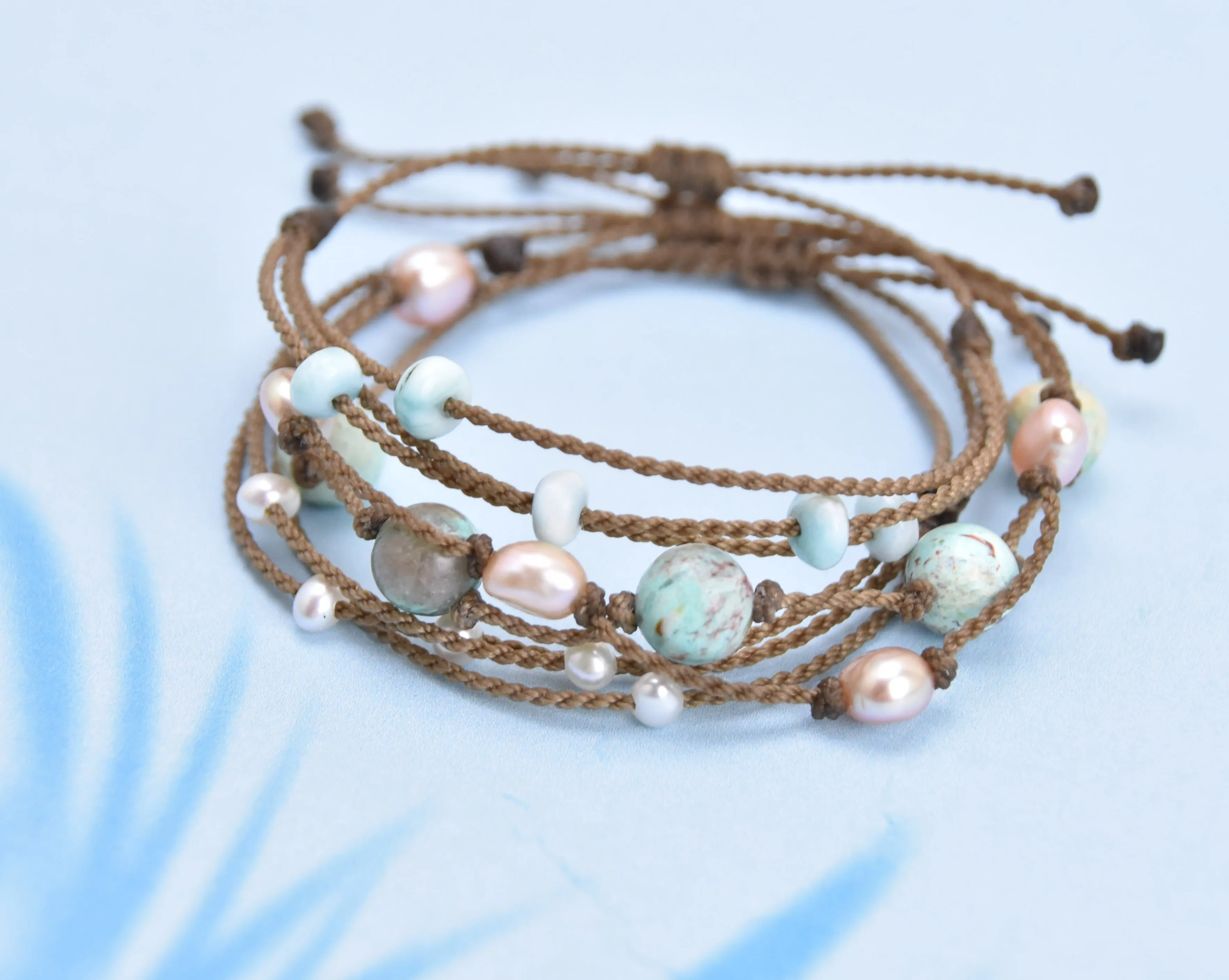 Celestial Waves - Bracelet Stack (15% off)