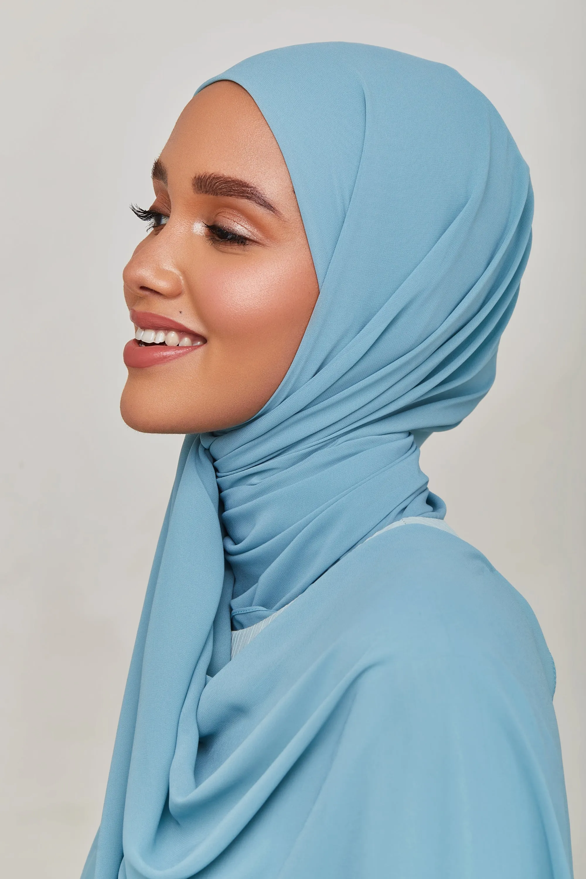 Chiffon LITE Hijab - Stillwater