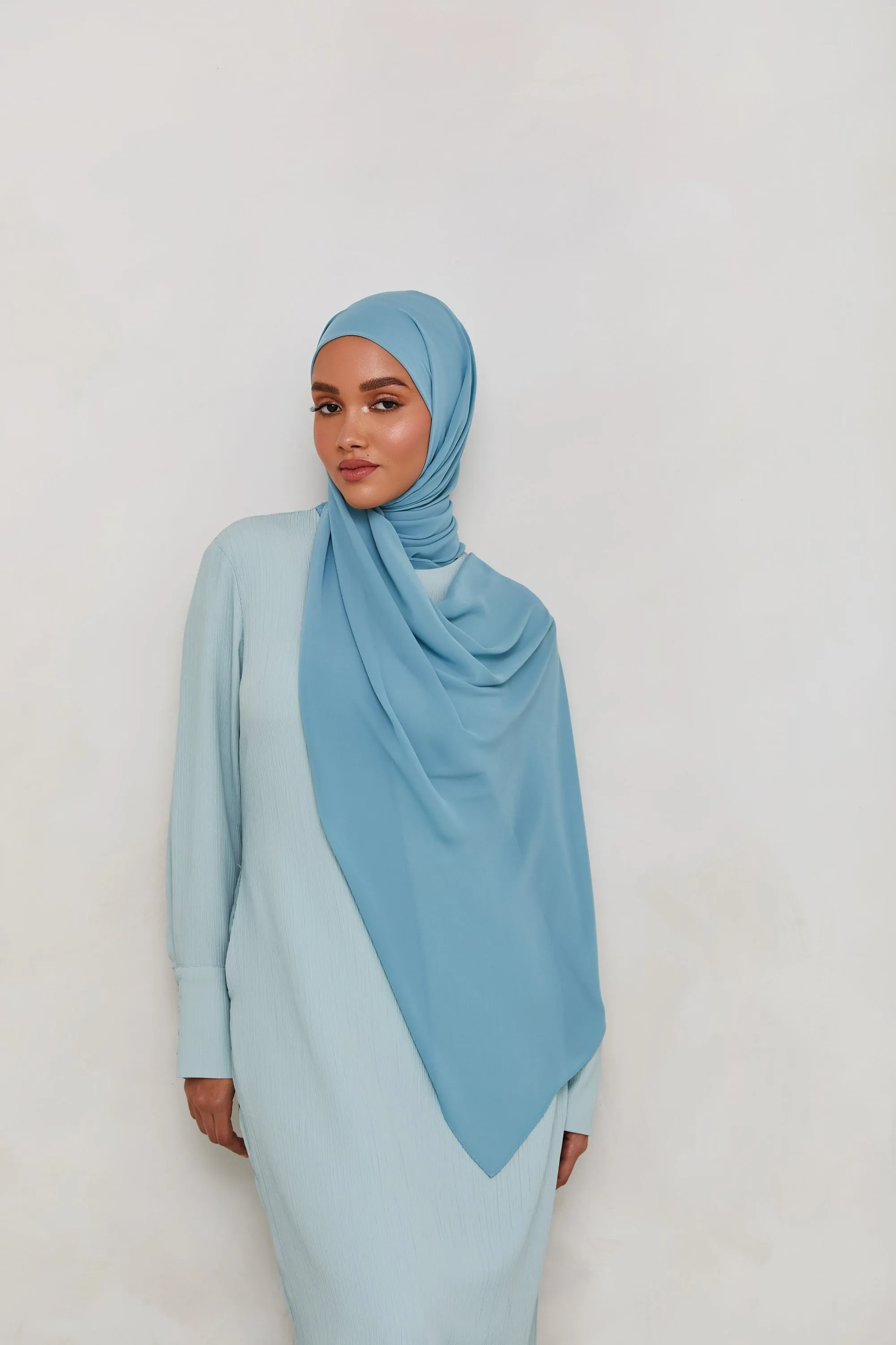 Chiffon LITE Hijab - Stillwater