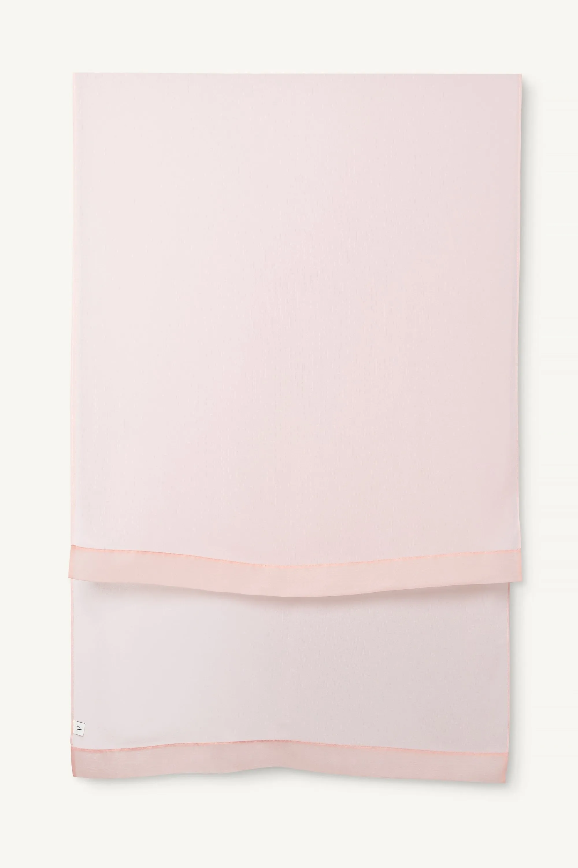 Chiffon Organza Trim Hijab - Sepia Rose