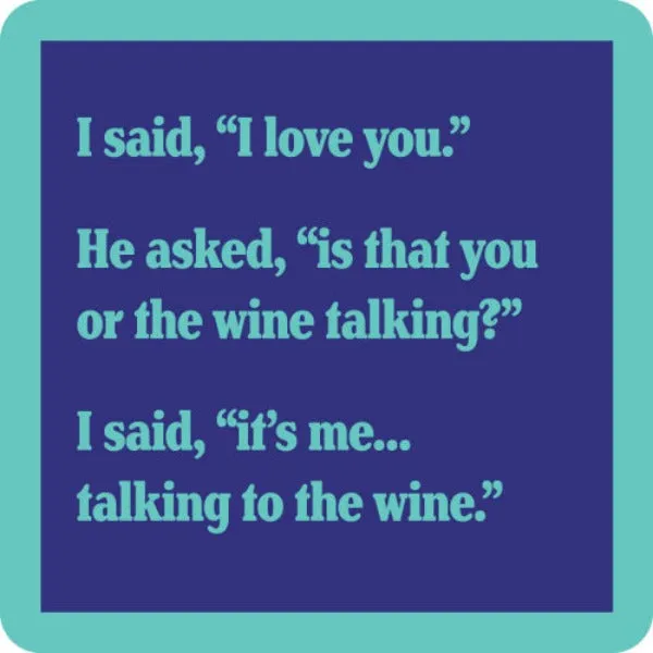 Coaster - It's Me Talking To The Wine