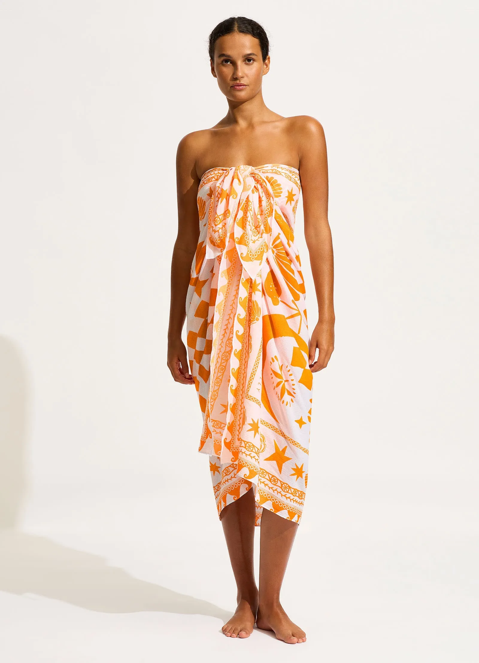 Corfu Sarong - Turmeric