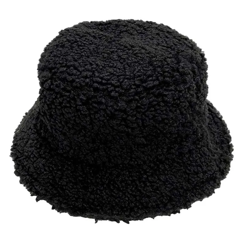 Faux Fur Sherpa Bucket Hat