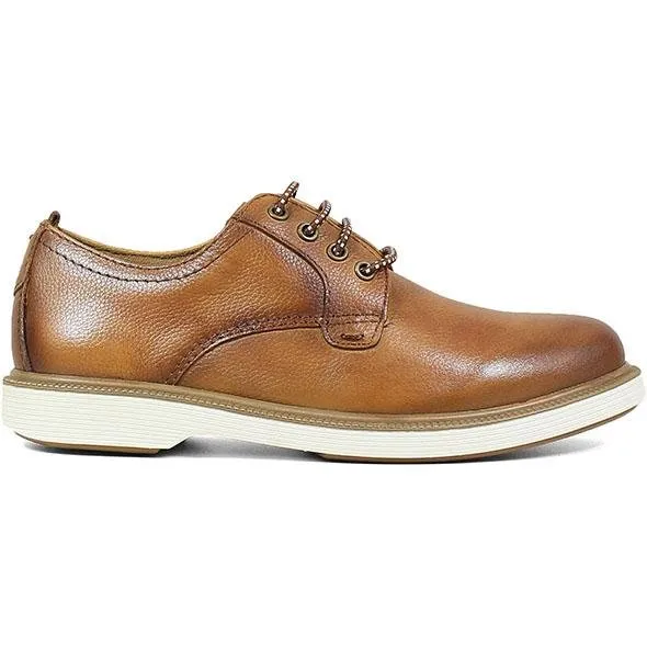 Florsheim Kids Boy's Sapacush Plain Toe Ox Cognac (Sizes 5-6)