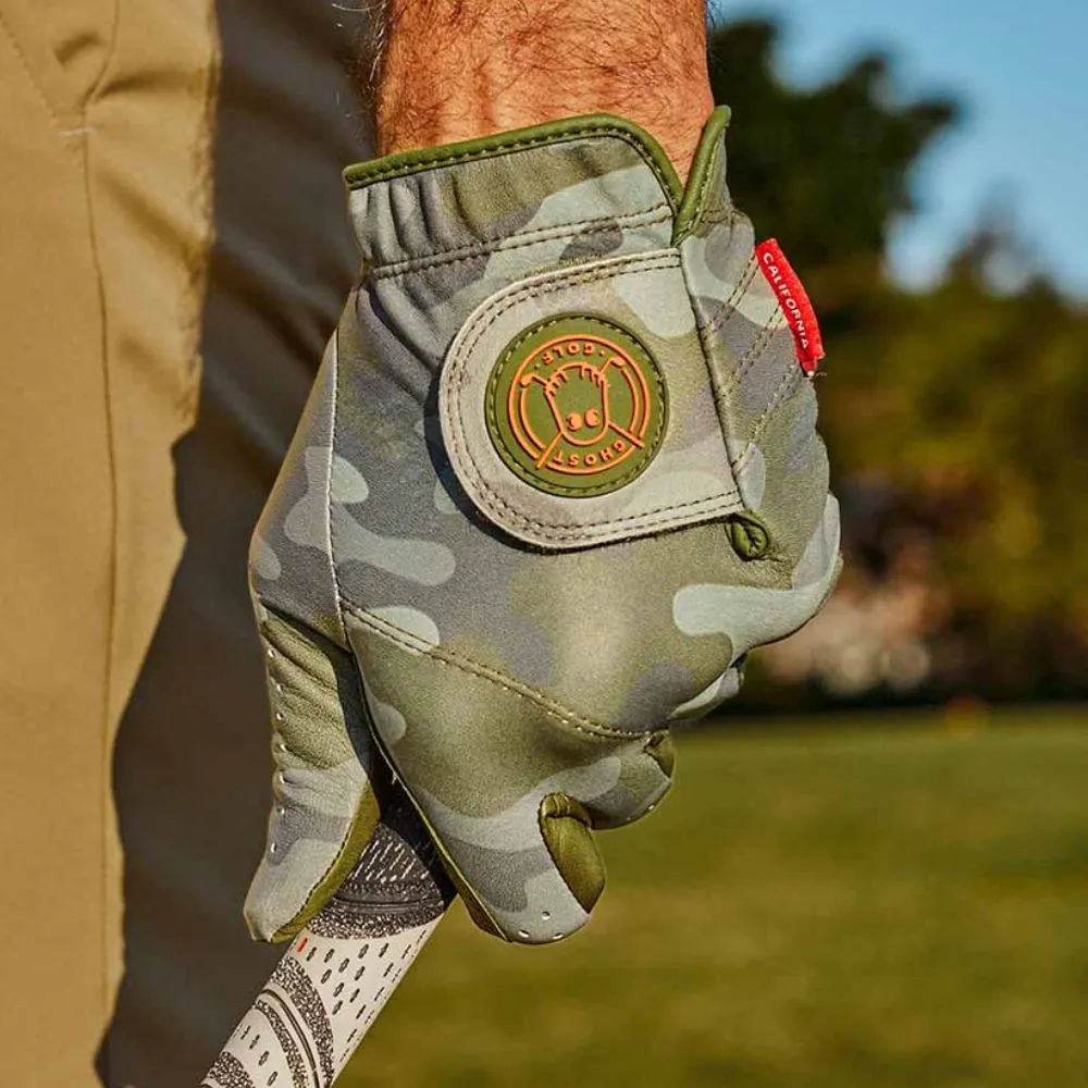 Ghost Golf Glove - Forest Camo