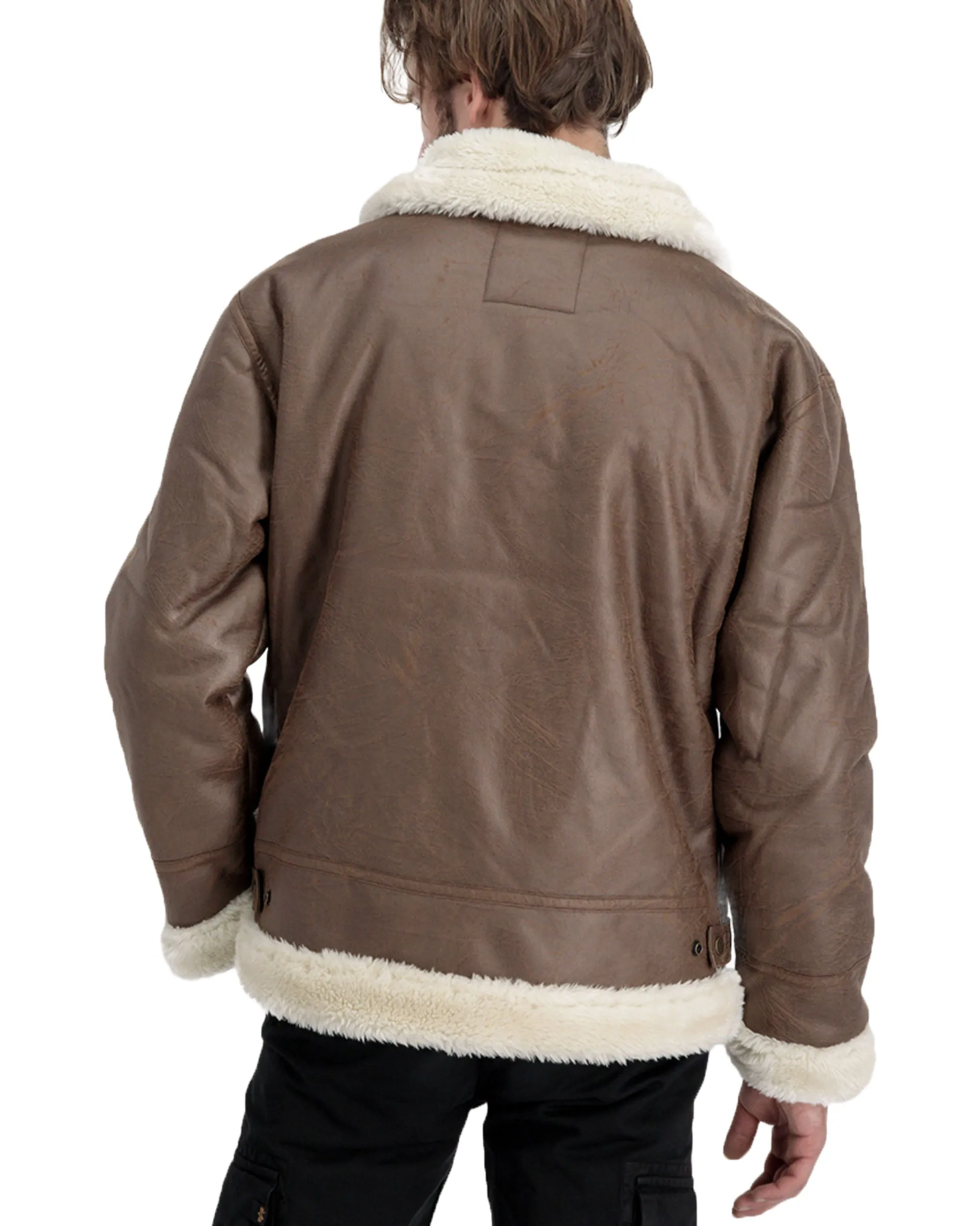 Giacca Uomo Alpha Industries B3 FL Marrone