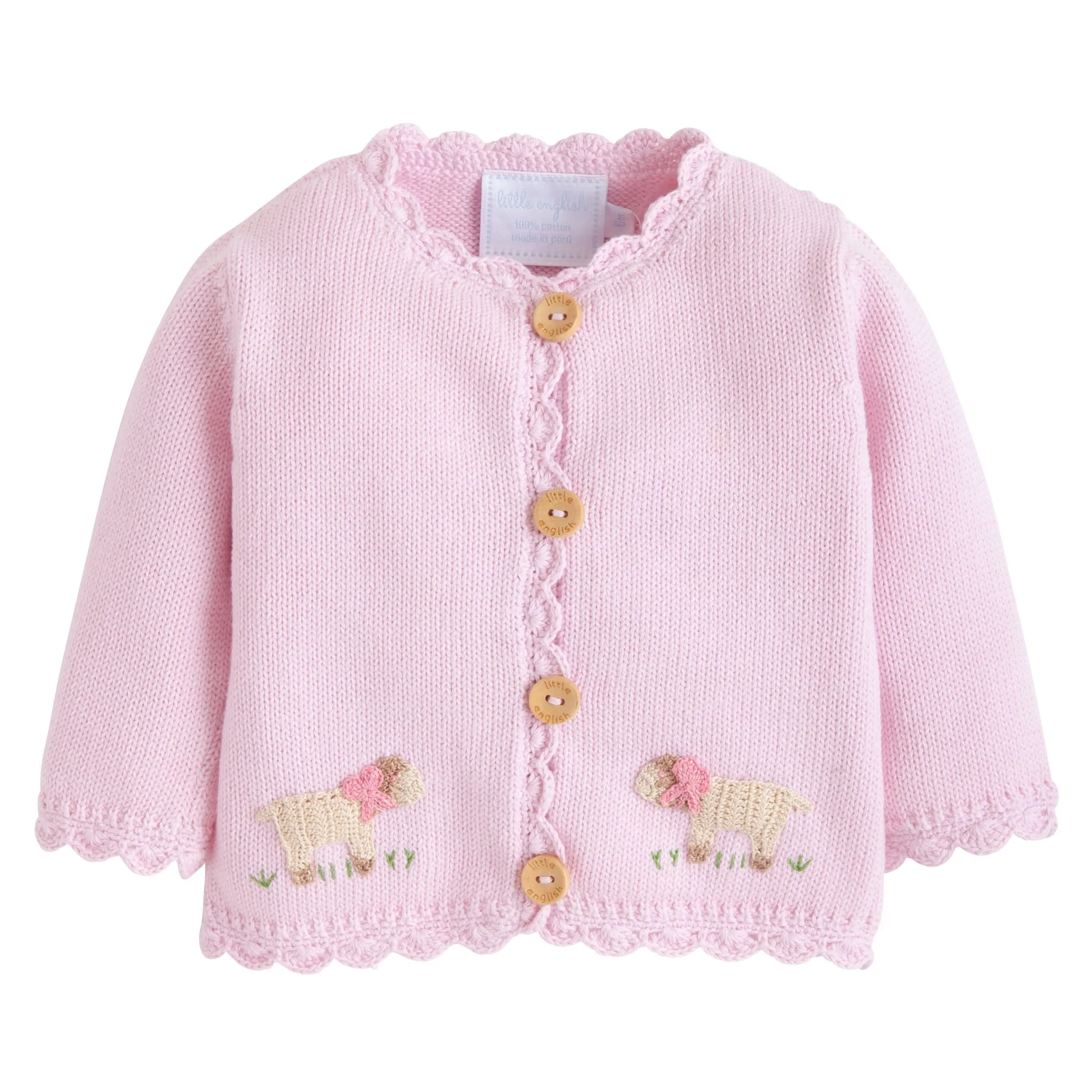 Girl Sheep Crochet Sweater