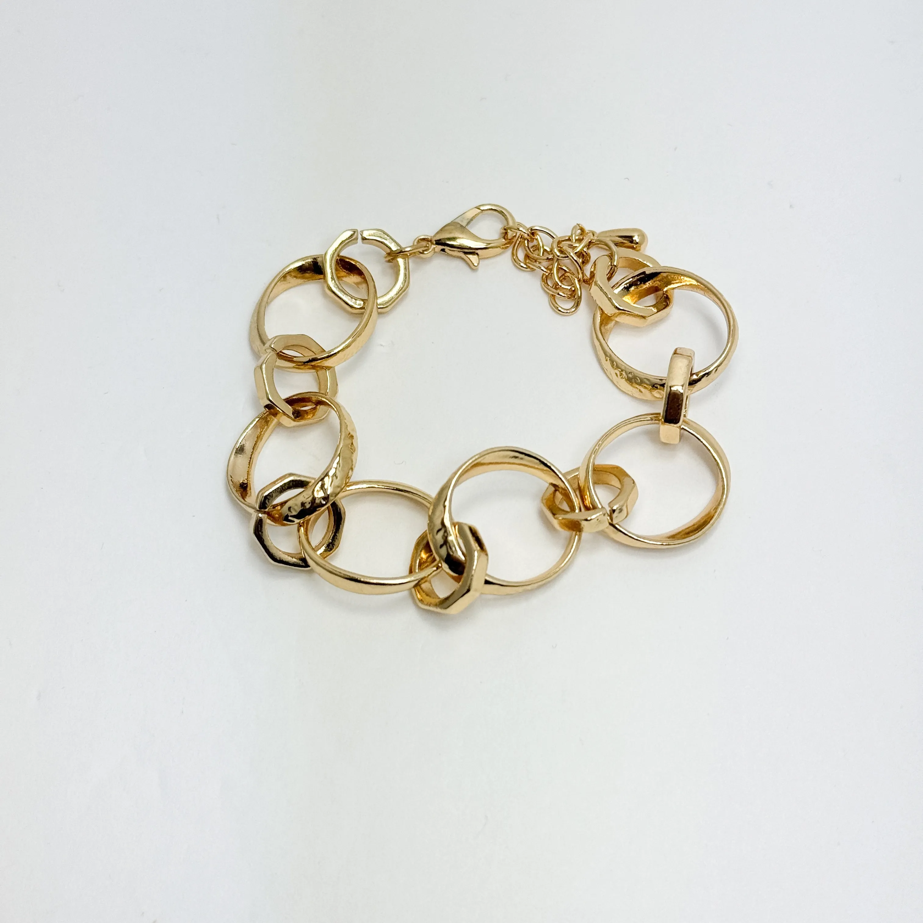 Gold Link Bracelet