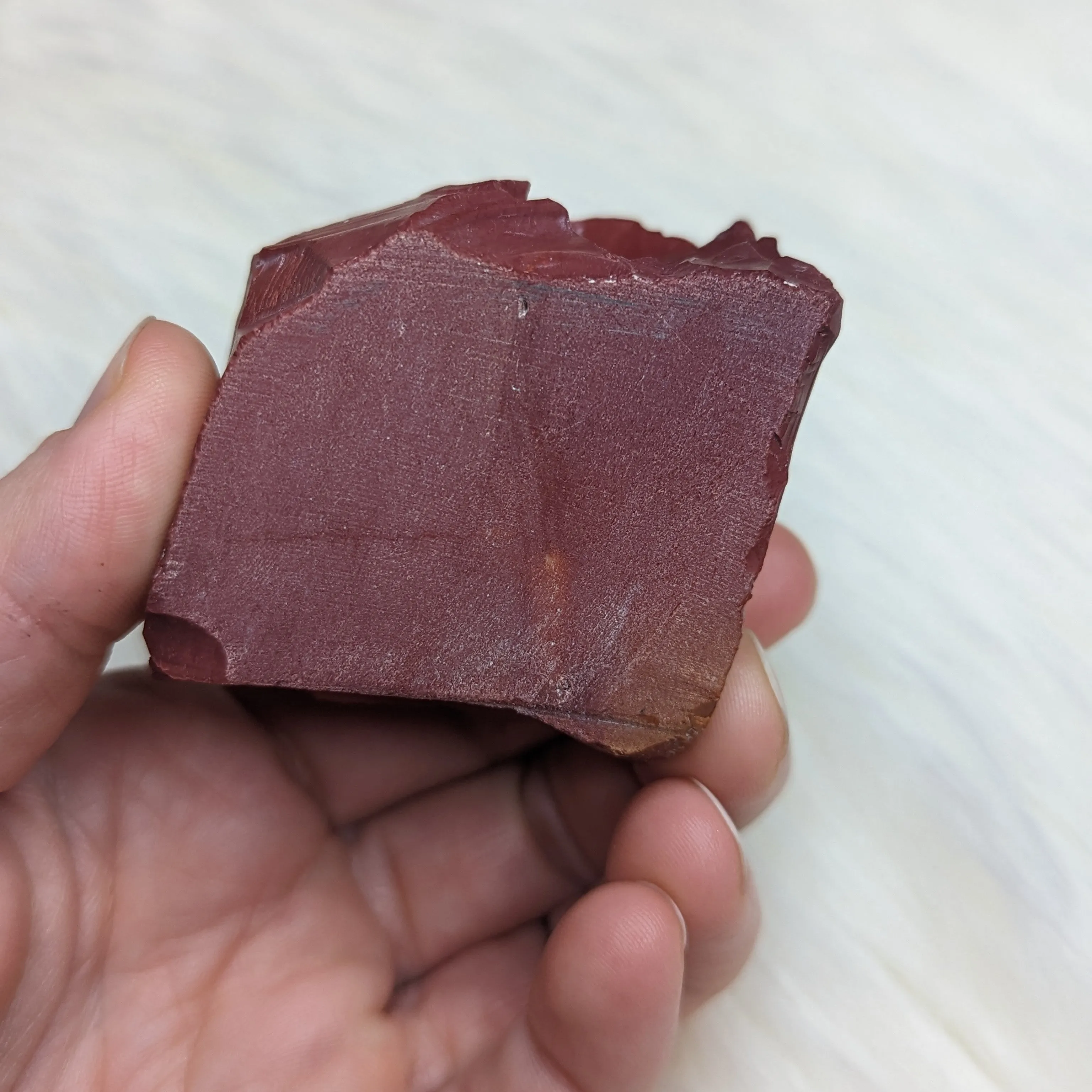 Gorgeous Red Mookaite Jasper ~ Polished Standing Point