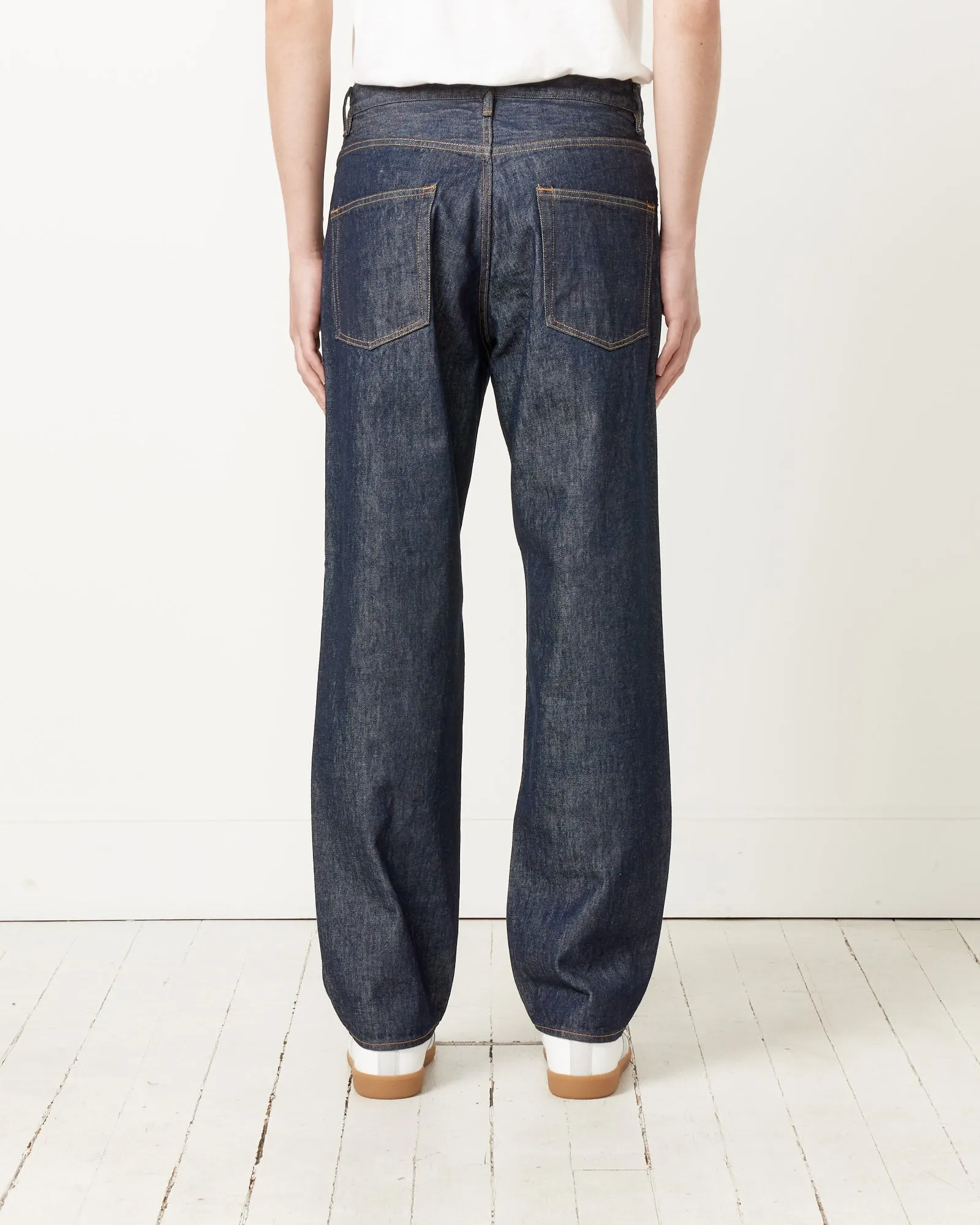 Hard Twist Denim Pant in Indigo