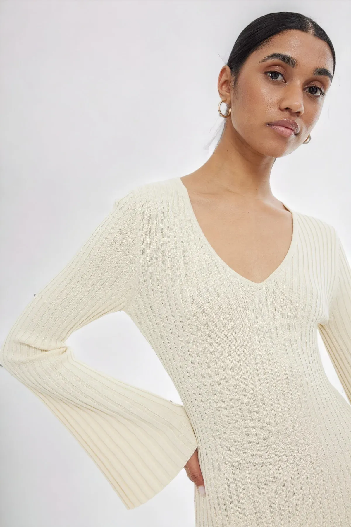 Lani Knit Dress | Cream