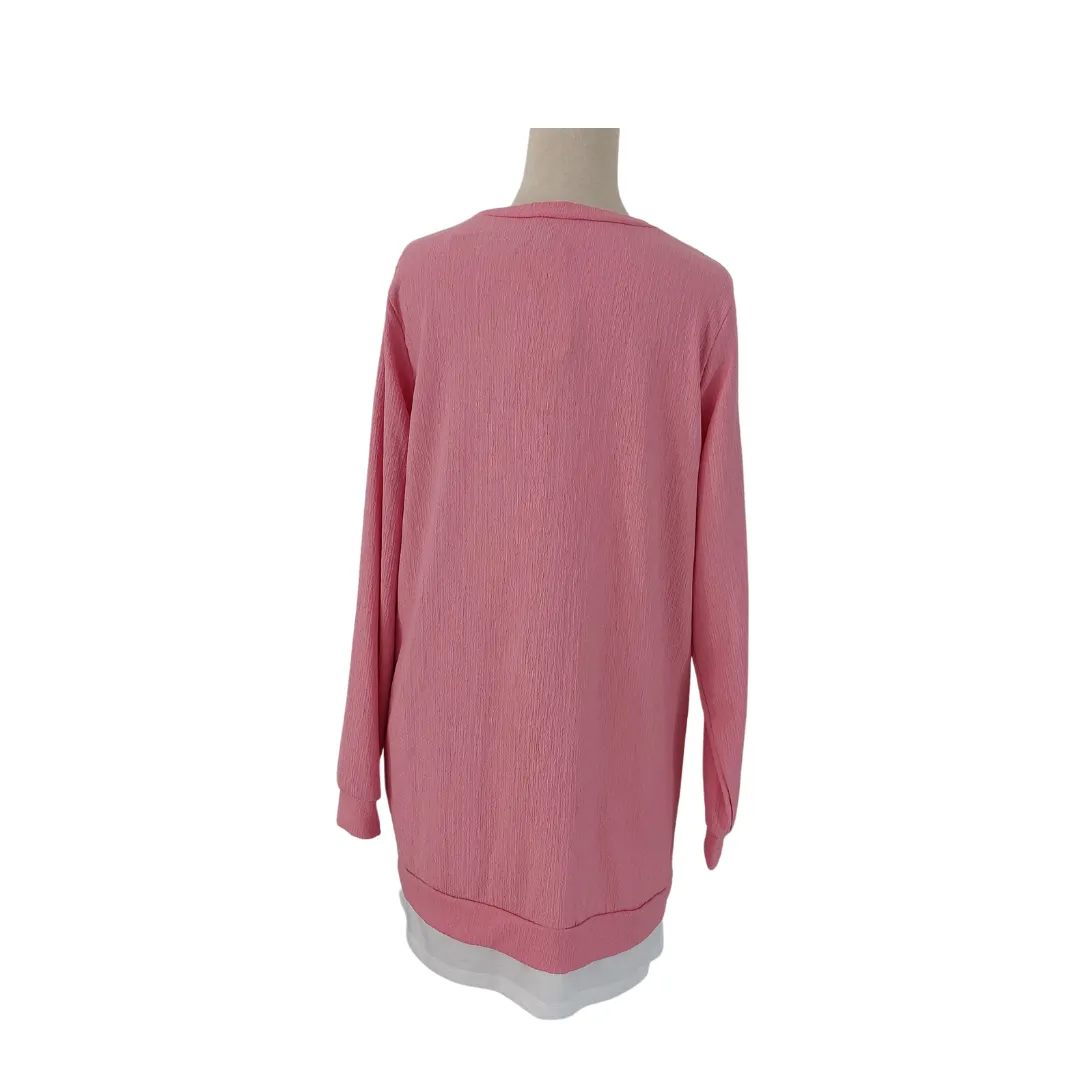 LC Waiki Pink Long Top | Brand New |