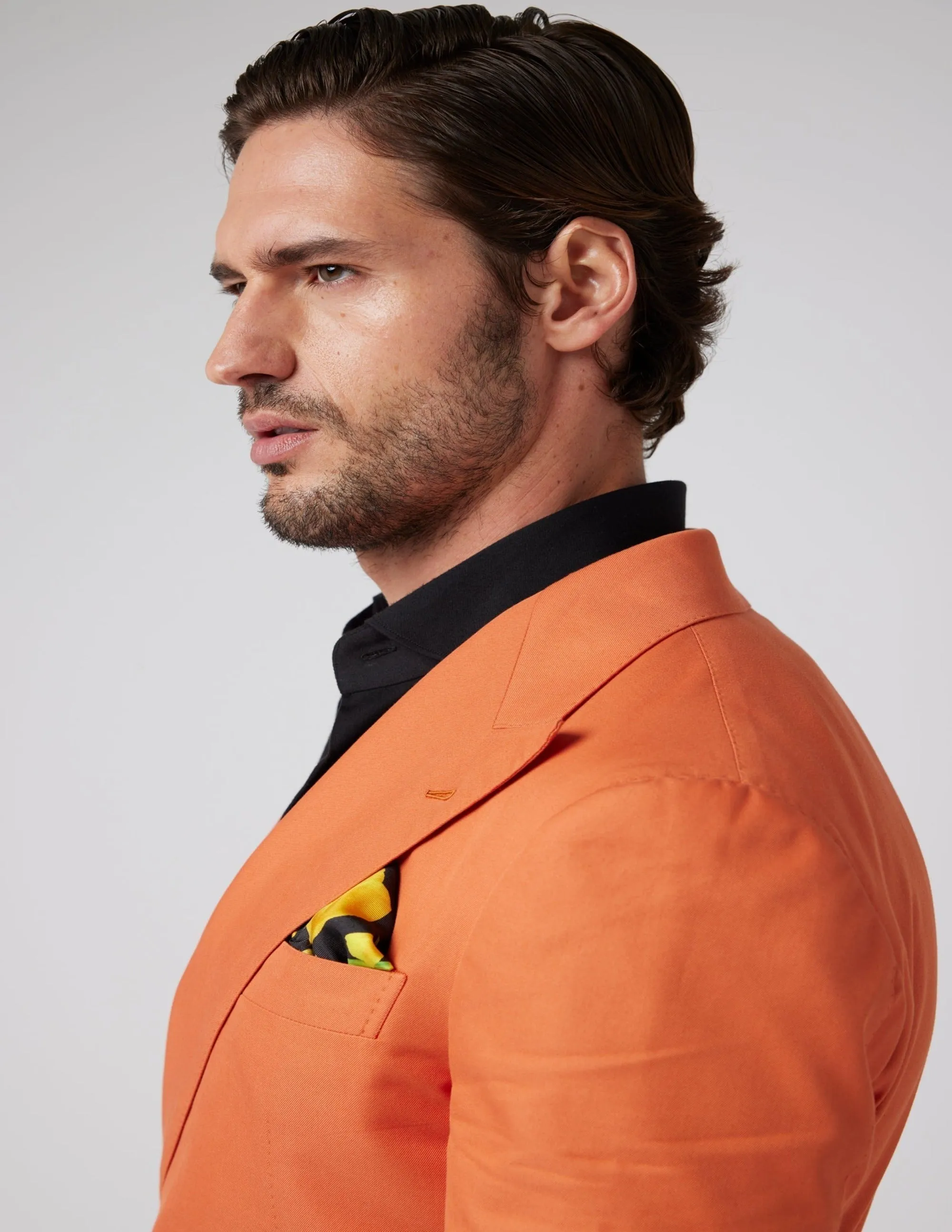 Light Orange Double Breasted Jacket