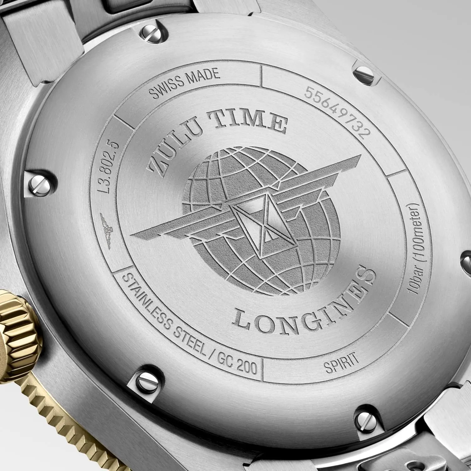 LONGINES SPIRIT ZULU TIME L3.812.5.53.6