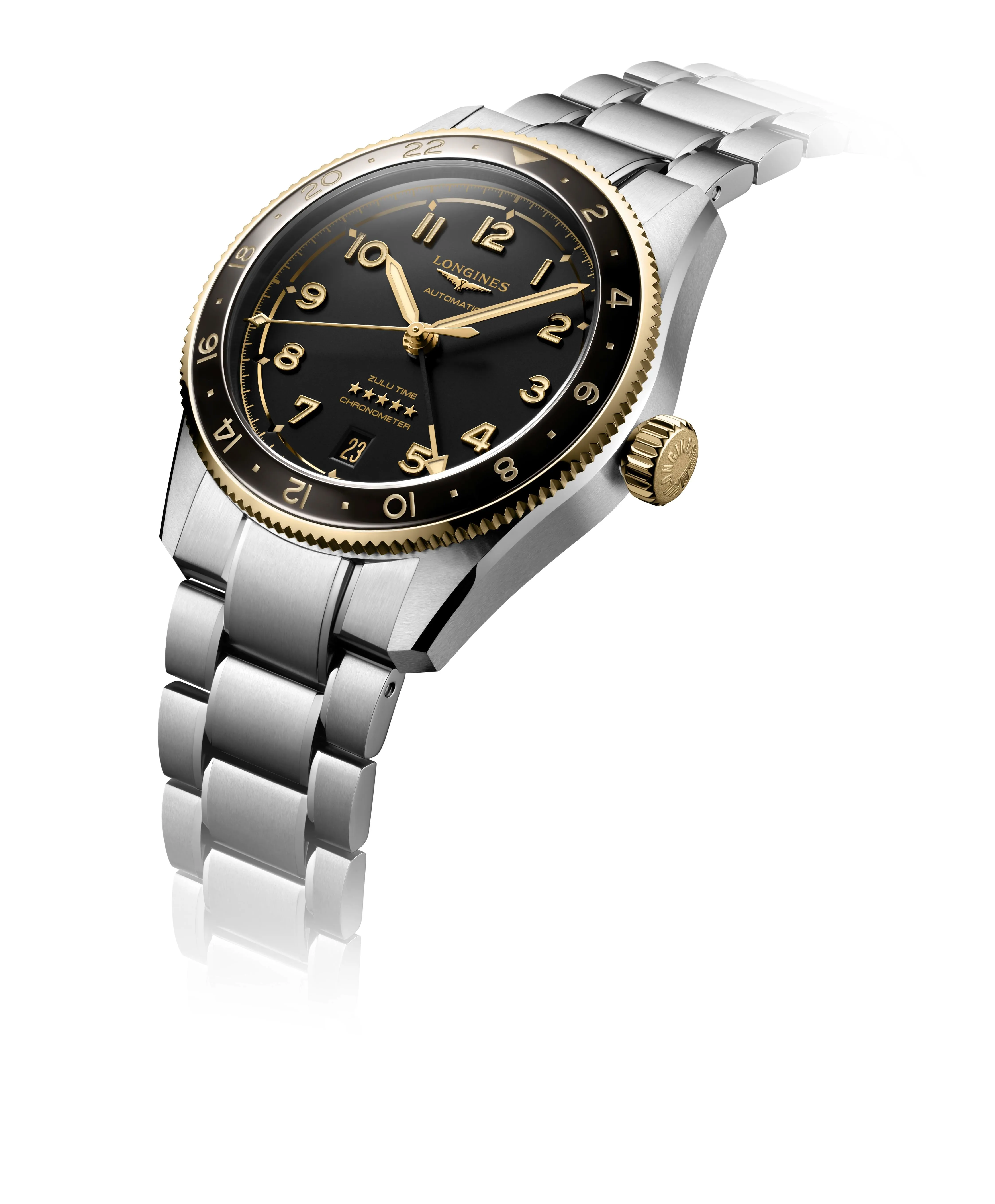 LONGINES SPIRIT ZULU TIME L3.812.5.53.6