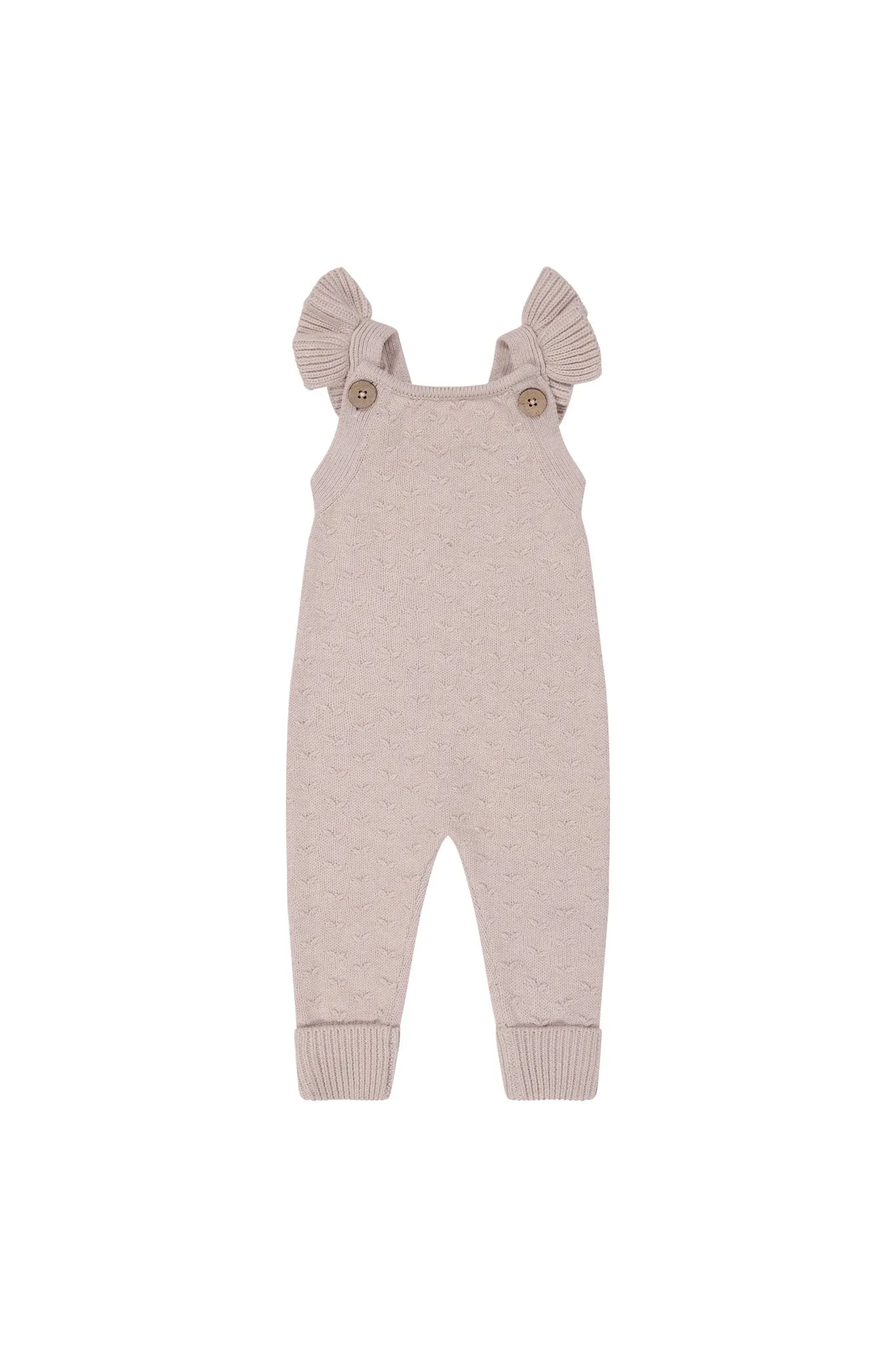 Mia Knitted Onepiece - Ballet Pink Marle