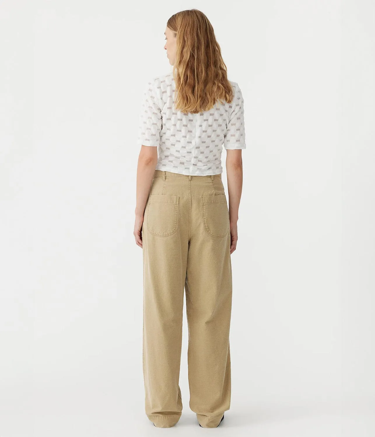 MILITARY SLUB PANT- TAN