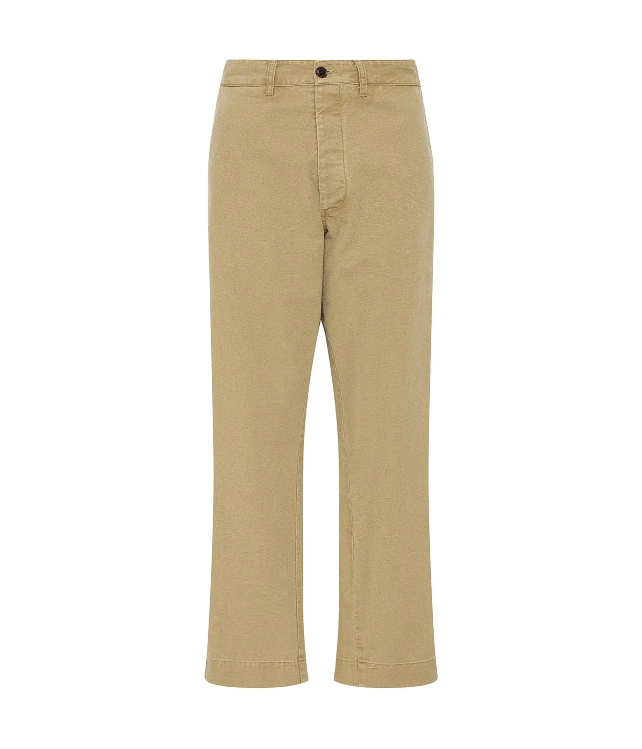 MILITARY SLUB PANT- TAN