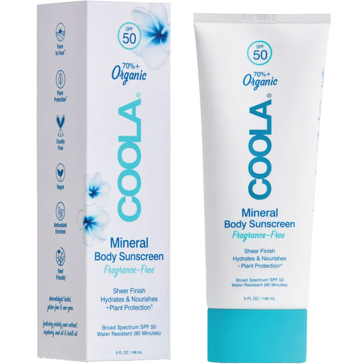 Mineral Body Organic Sunscreen Lotion SPF 50