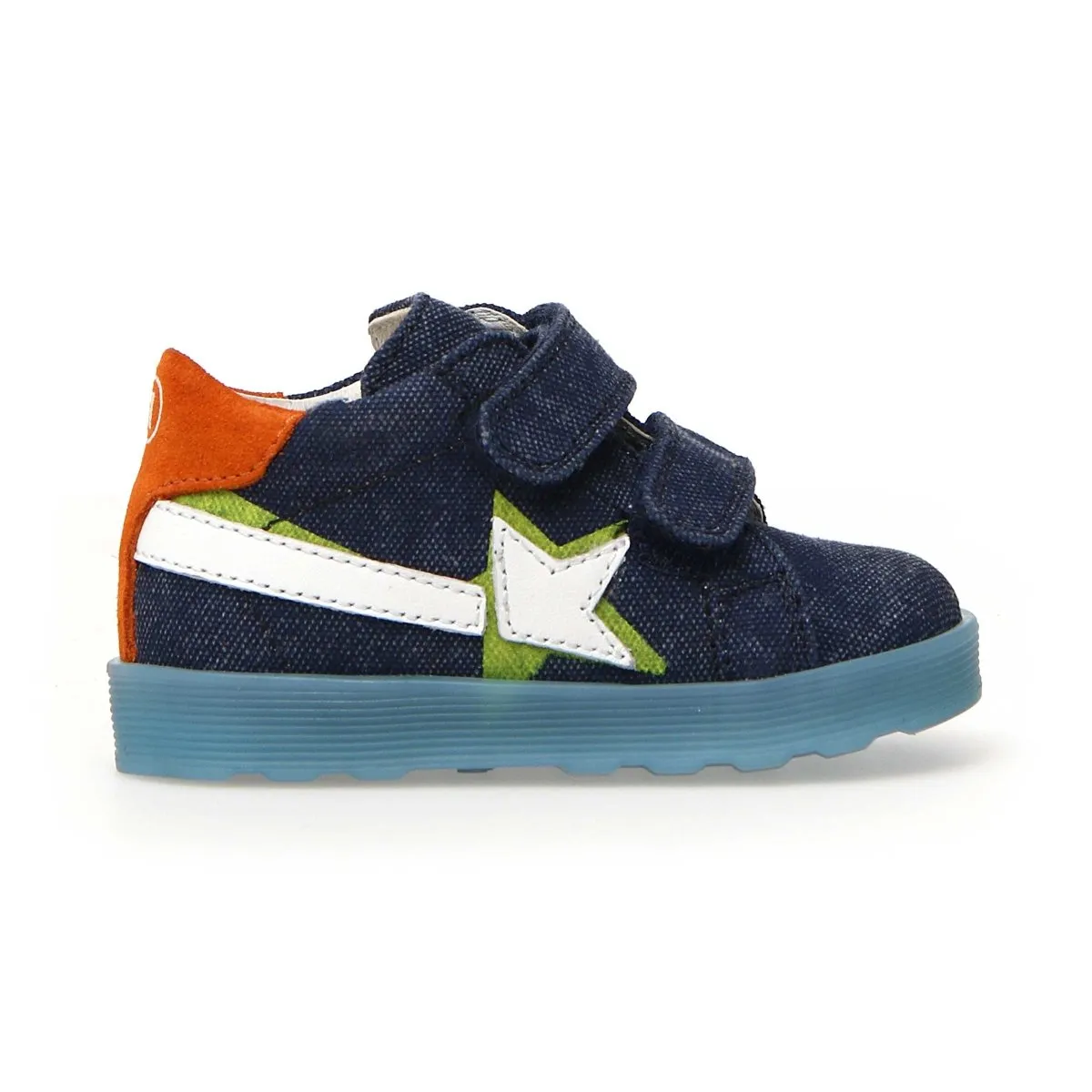 Naturino Toddler's (Sizes 22-26) Hananai Denim/White