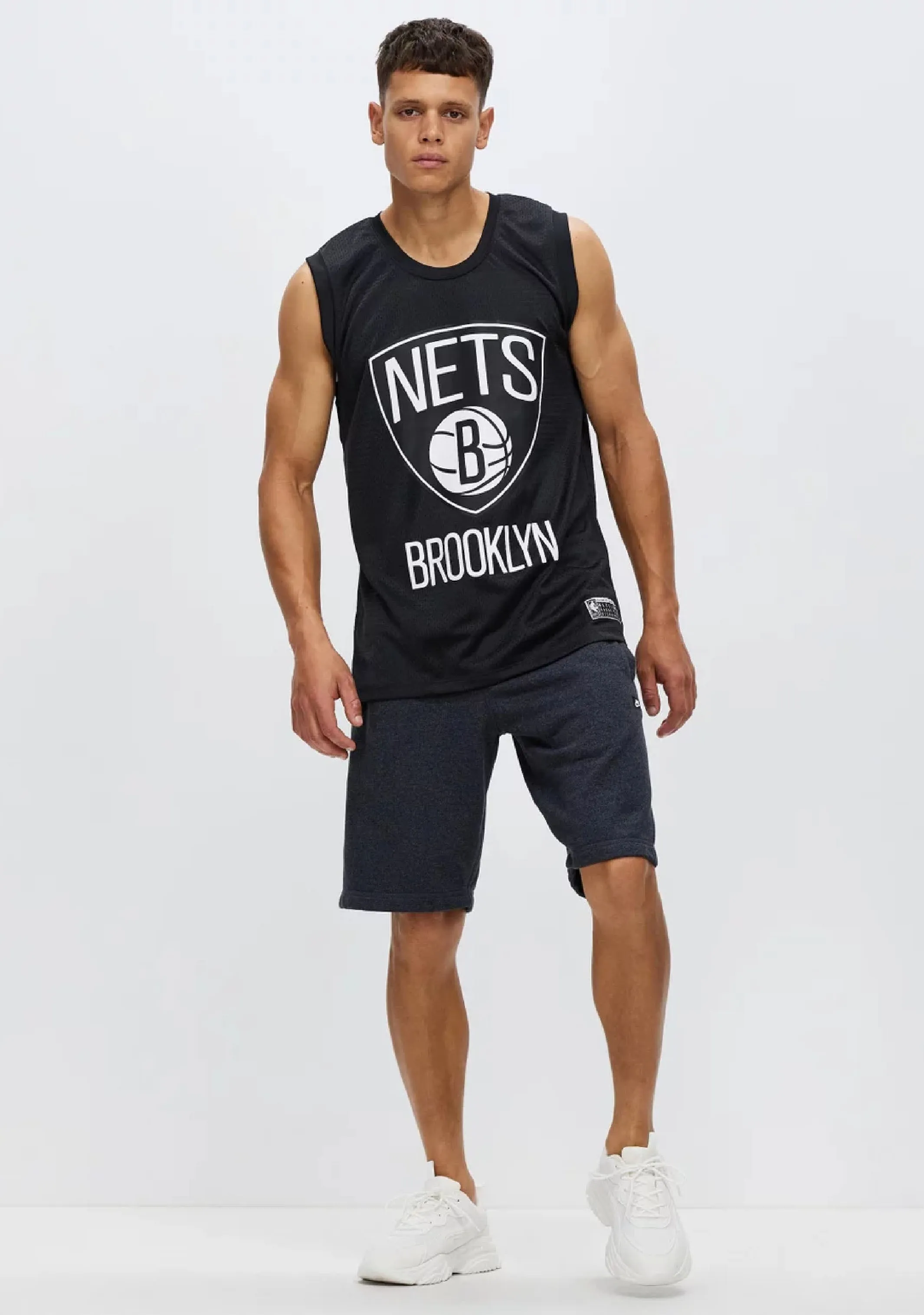 NBA Brooklyn Nets Patty Mills Mesh Jersey <br> 7K2M1SCA3-NYNPM