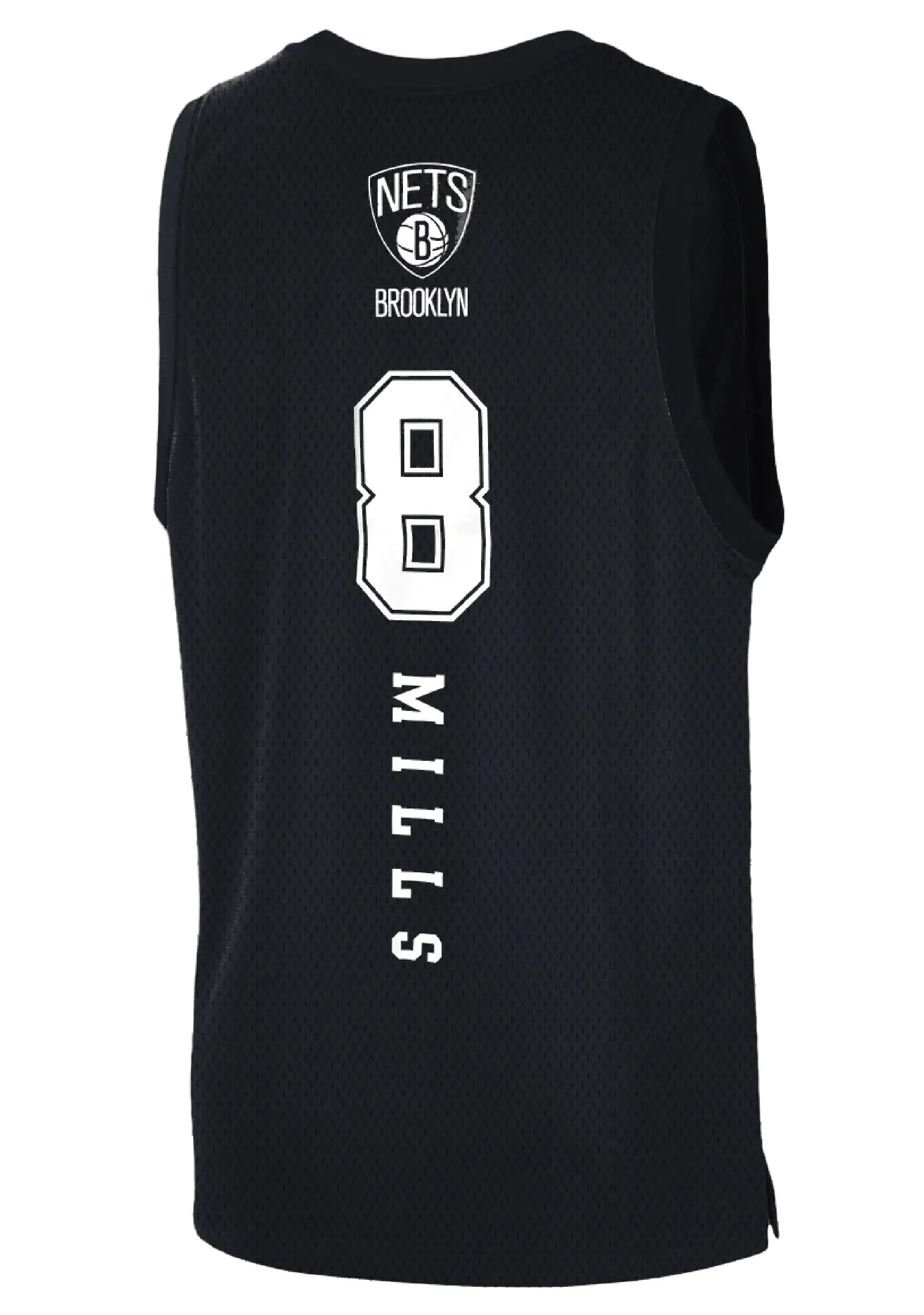 NBA Brooklyn Nets Patty Mills Mesh Jersey <br> 7K2M1SCA3-NYNPM