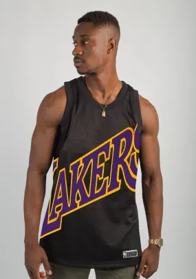 NBA Mens Los Angeles Lakers Mesh Jersey <br> 7K2M17AA7-LAK