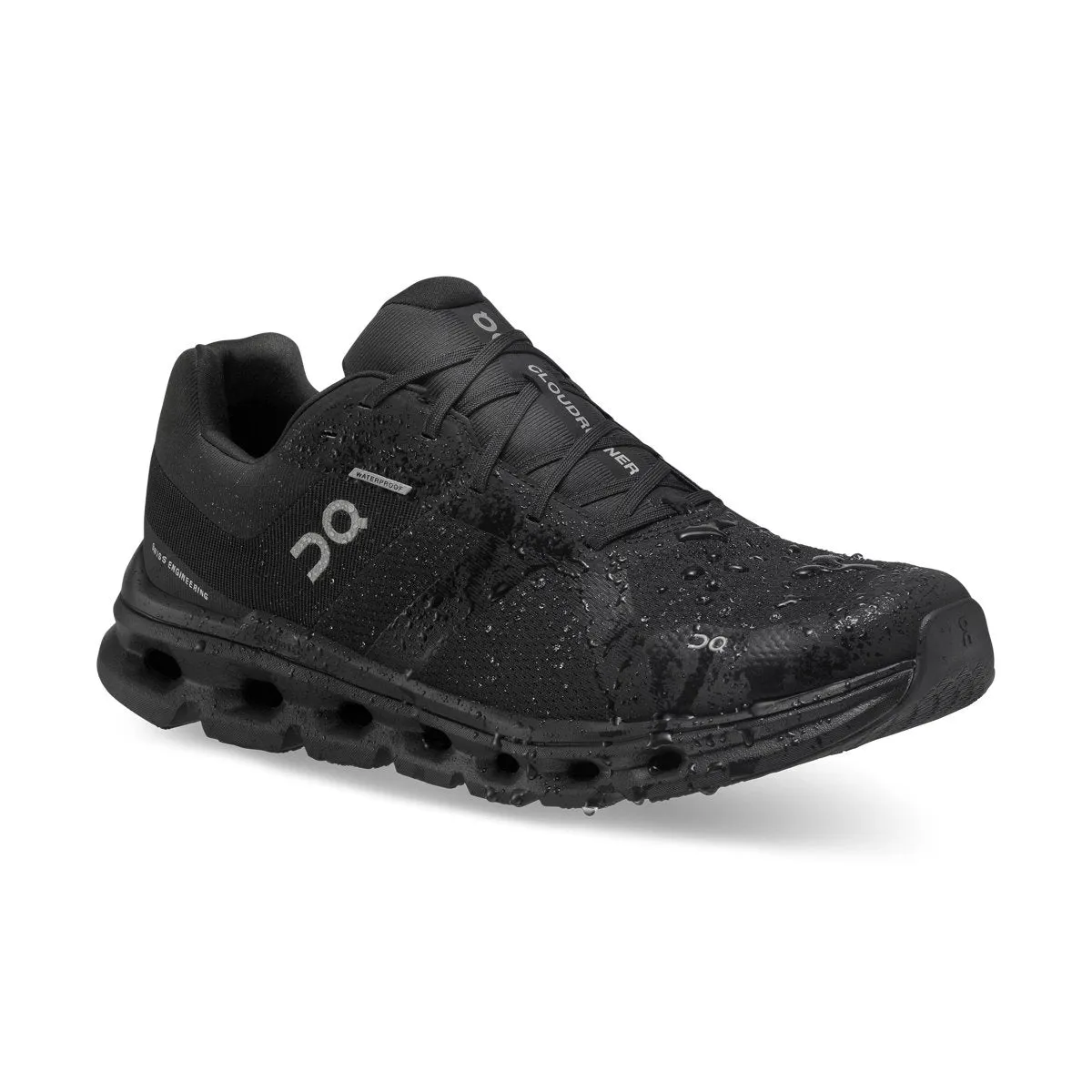 On Running Women's Cloud Runner Black Waterproof