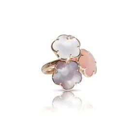 Pasquale Bruni - Bouquet Lunaire - Ring with Moonstone and Diamonds, 18k Rose Gold