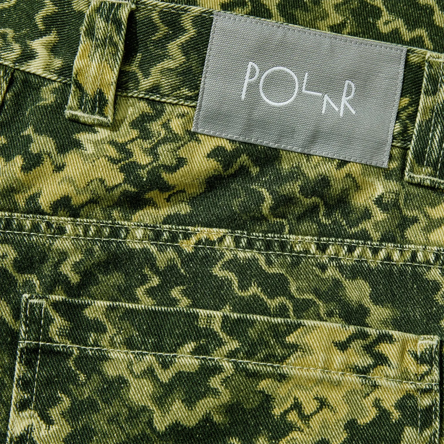 Polar Skate Co. 93! Work Pants Green Camo